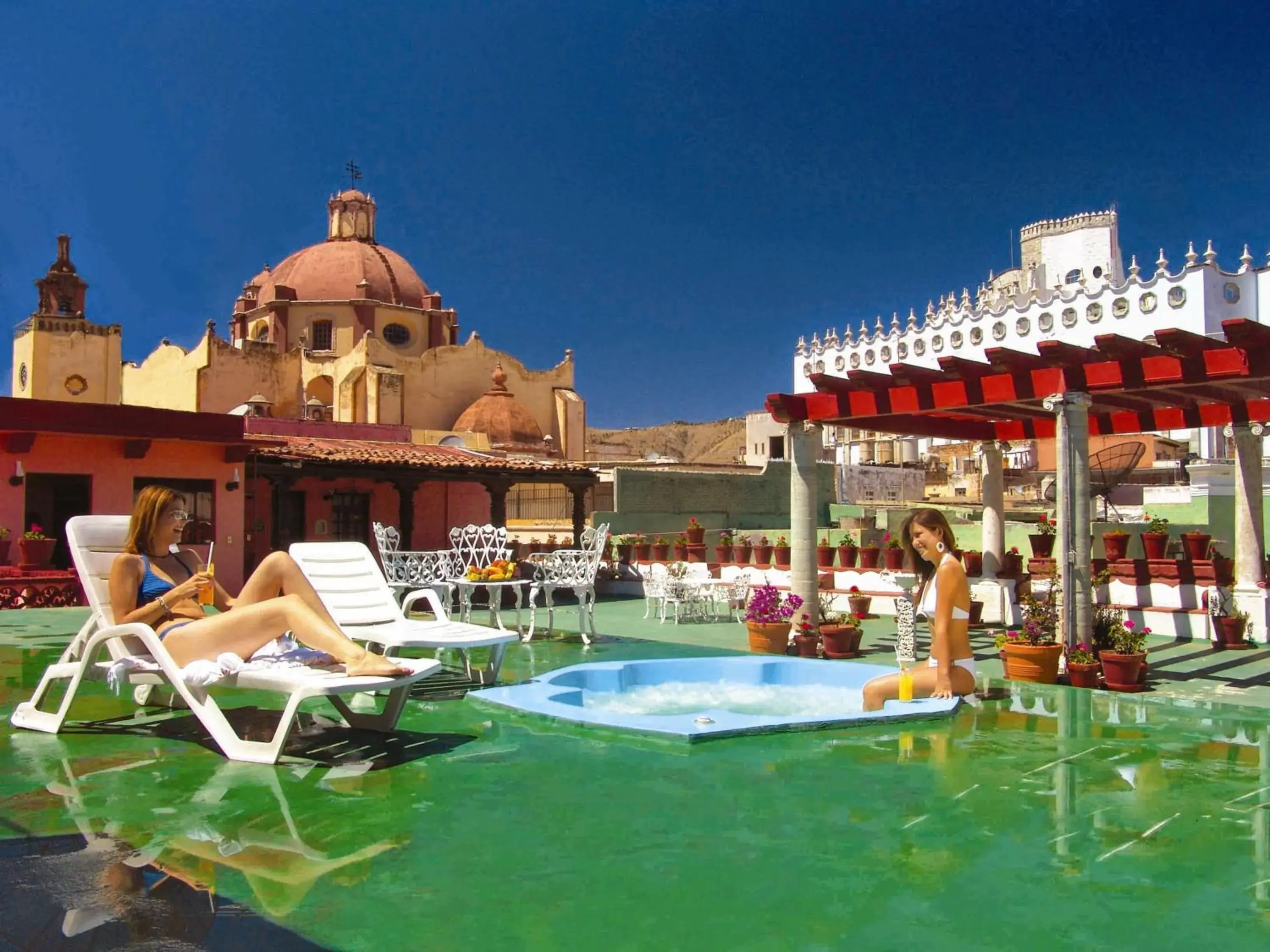 Off site, Swimming Pool in Hotel Posada Santa Fe