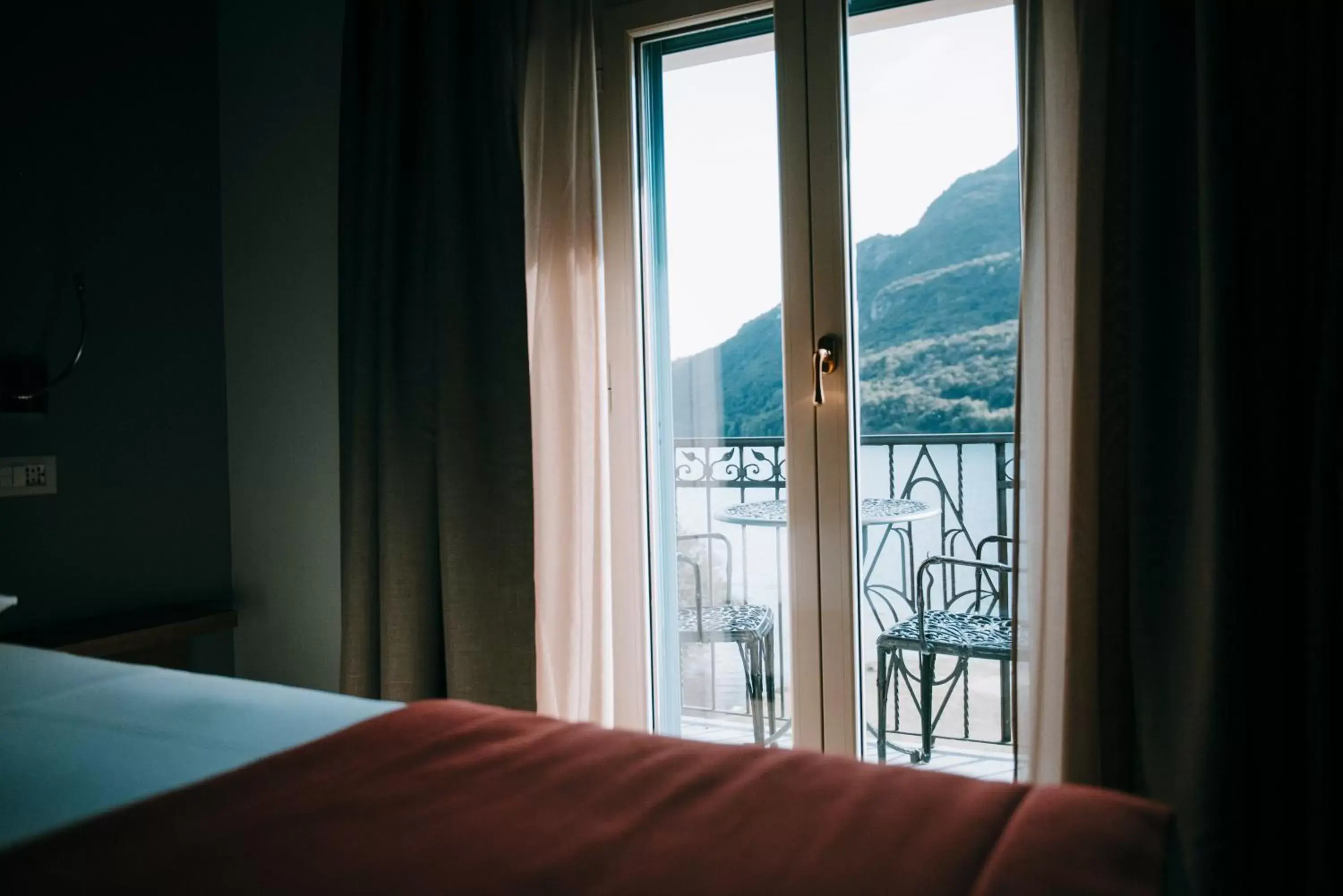 Bedroom, Mountain View in Hotel Ristorante La Quartina