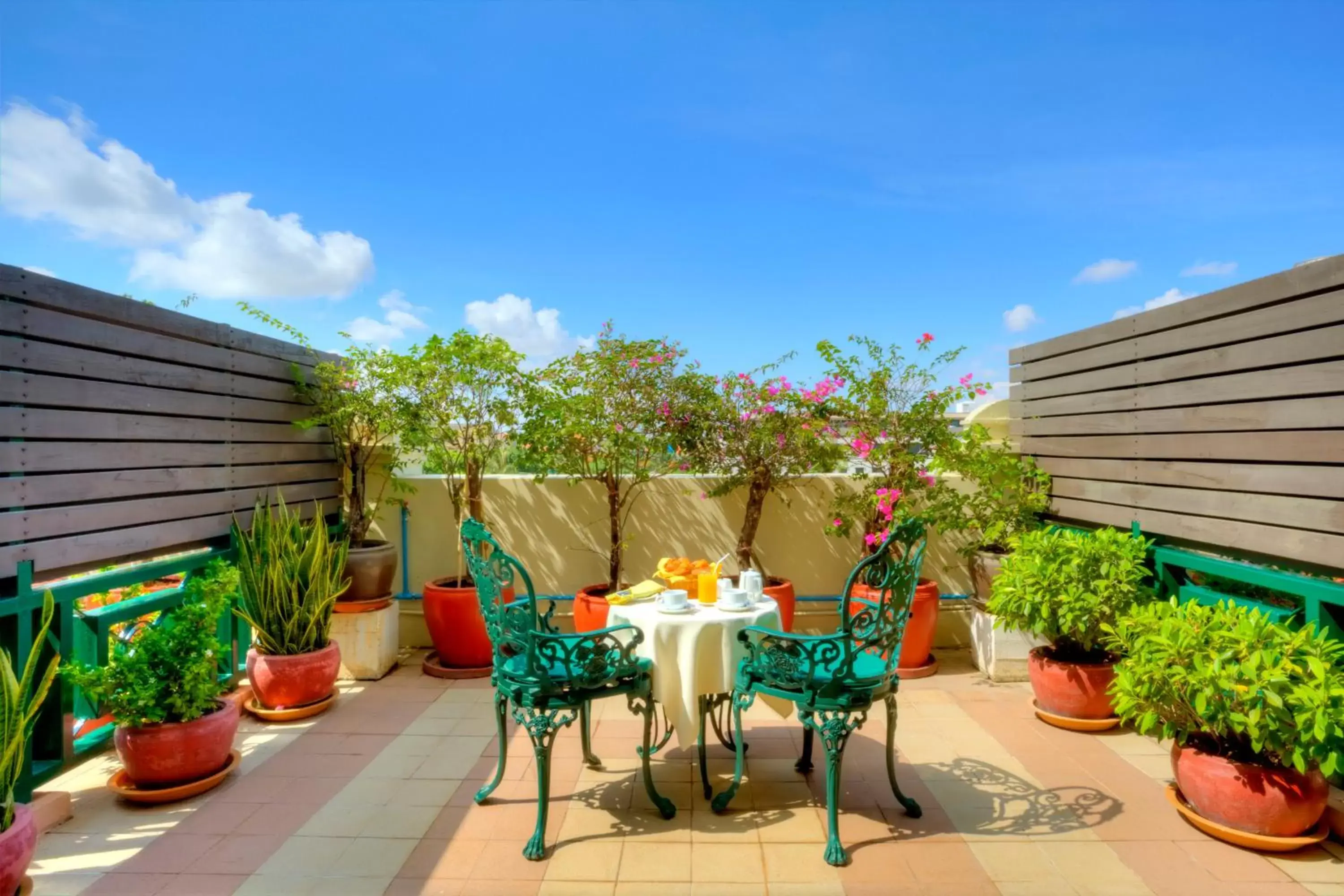 Balcony/Terrace in Sunway Hotel Phnom Penh