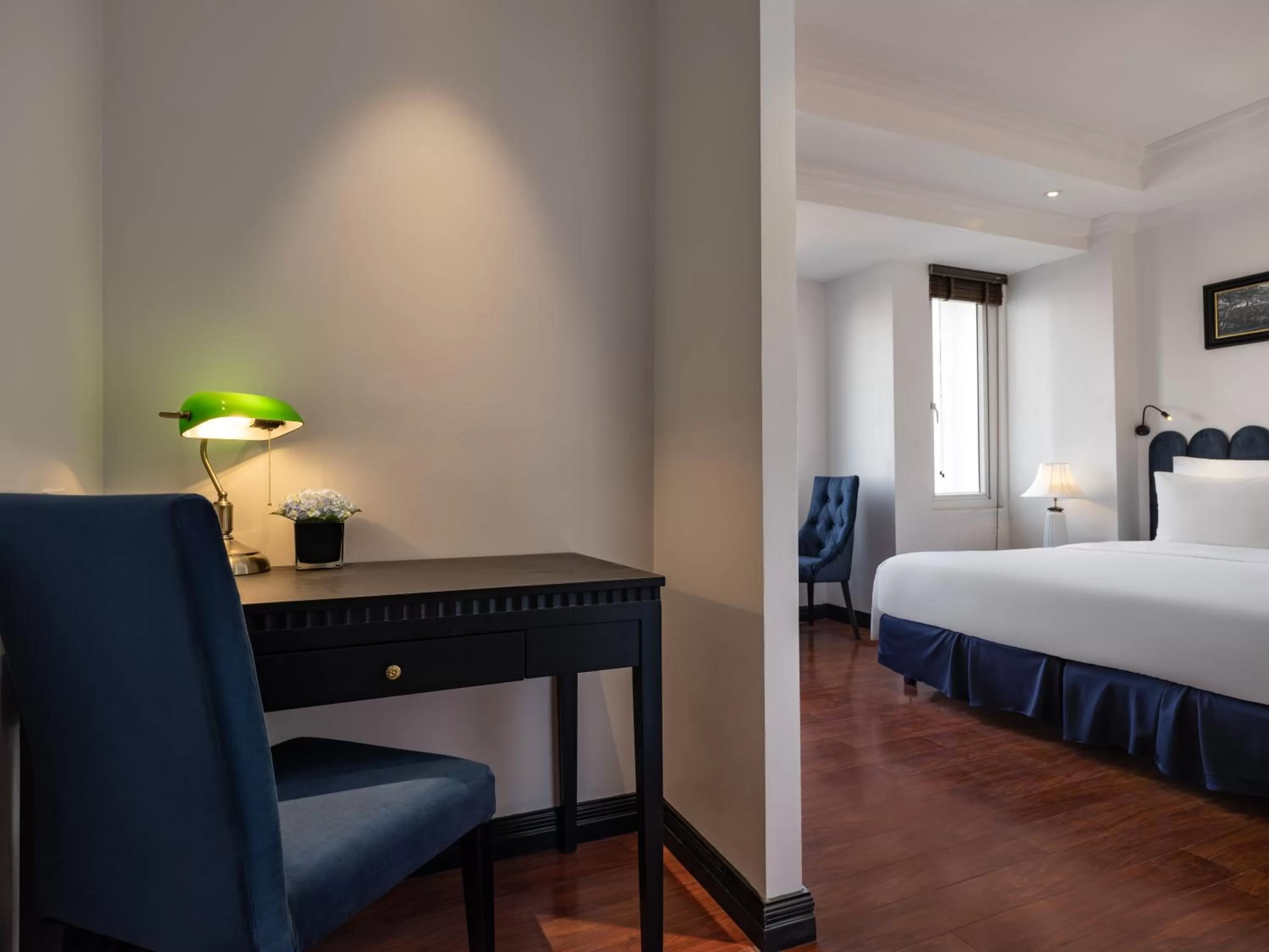 Bed in The Flower Boutique Hotel & Travel