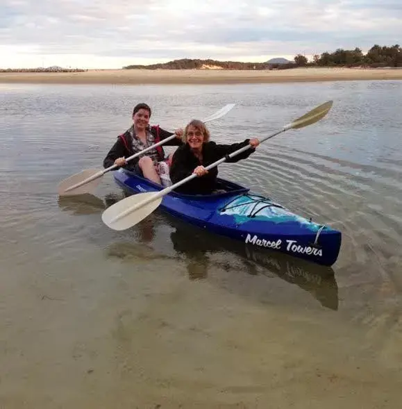 Canoeing in Marcel Towers Holiday Apartments