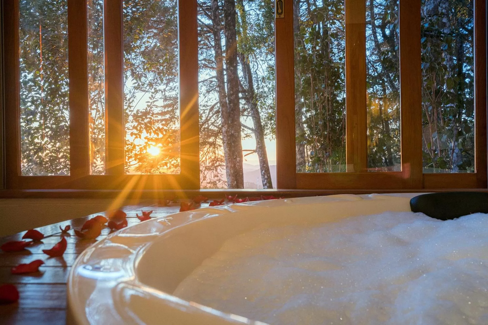 Sunset in Kuriuwa Hotel