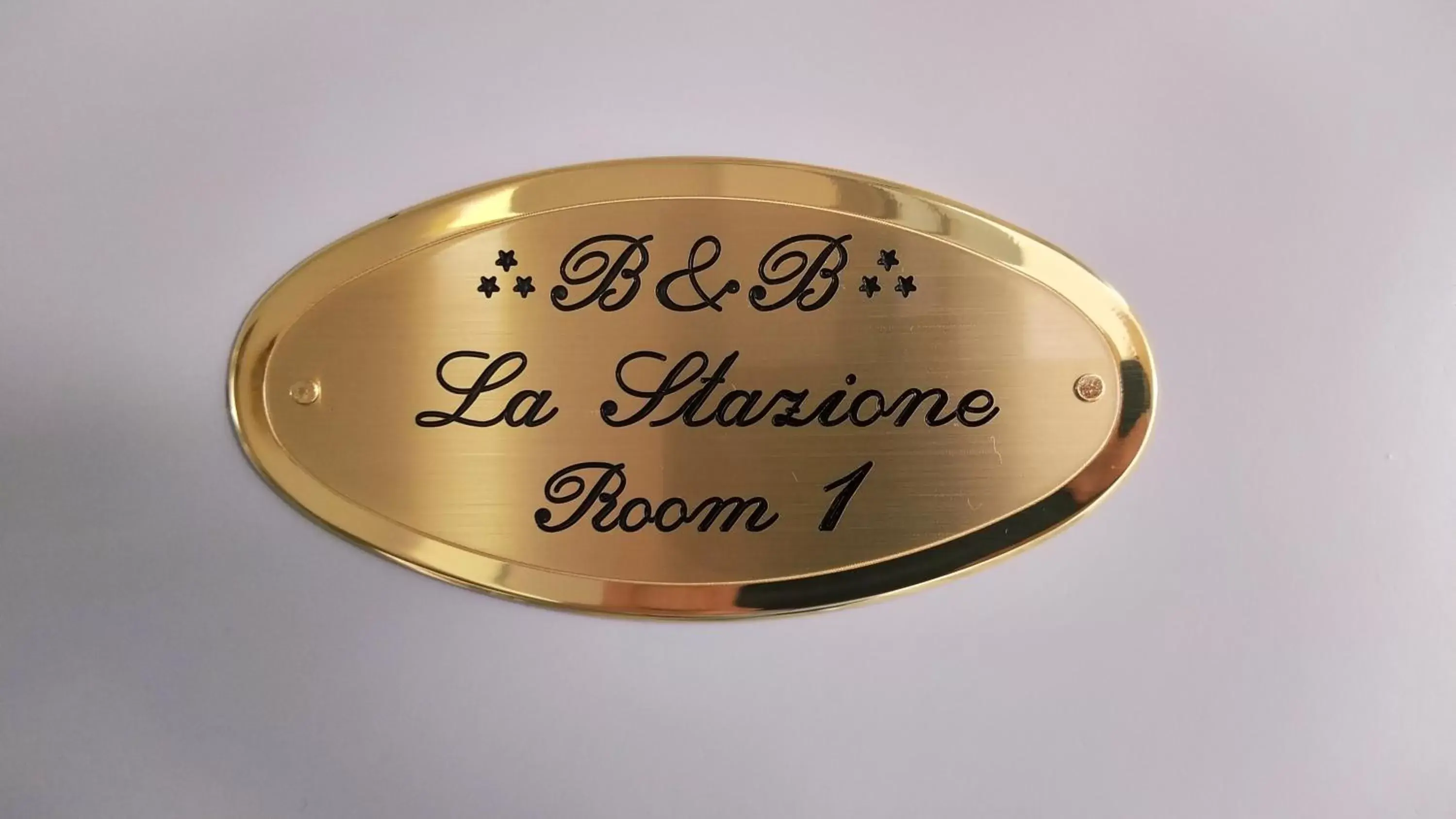 Property logo or sign in B&B La Stazione