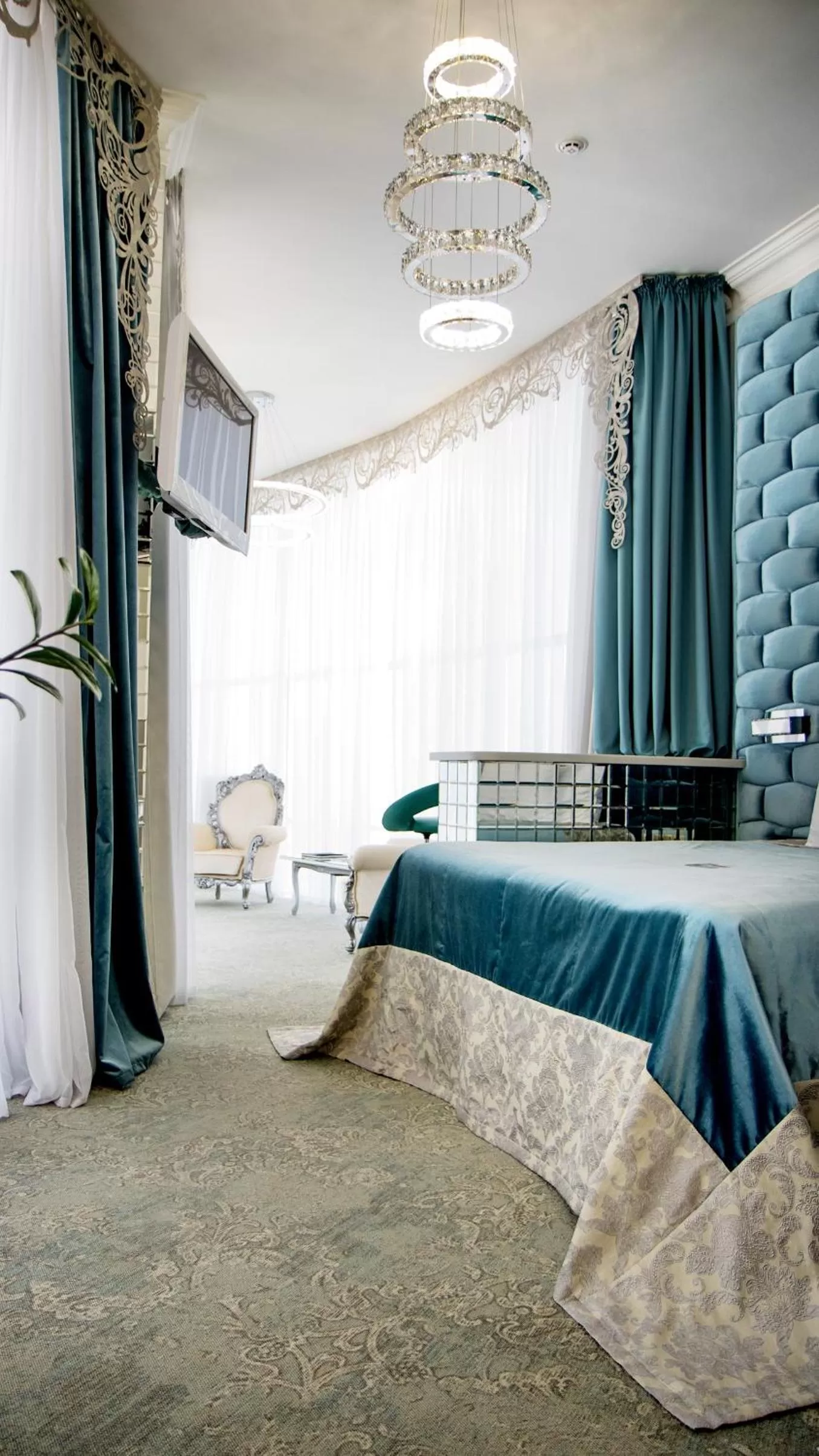 Bed in Boutique Spa Casino Hotel Lybid Plaza