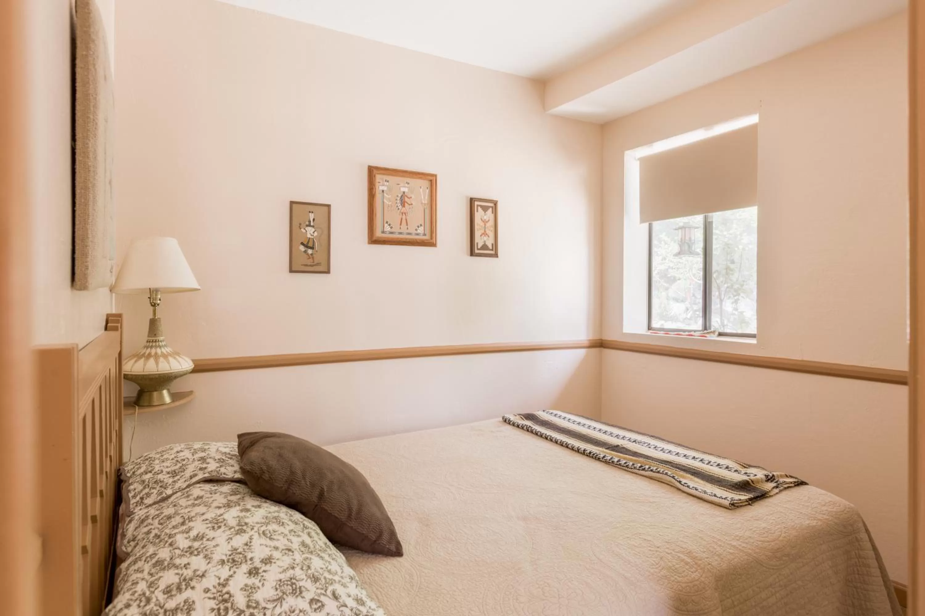 Bed in Crown King Cabins Bradshaw