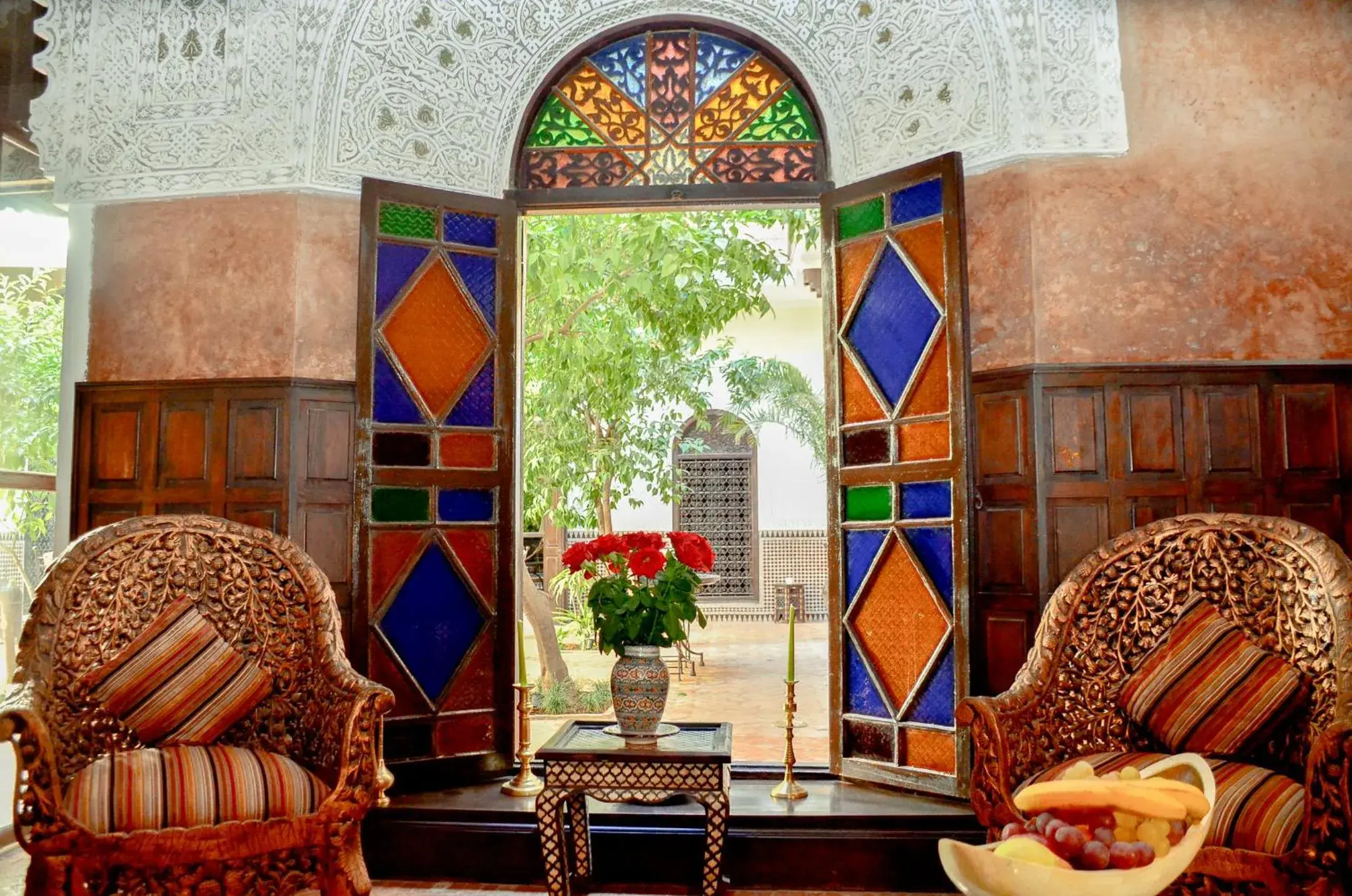 Communal lounge/ TV room, Seating Area in Riad ILayka