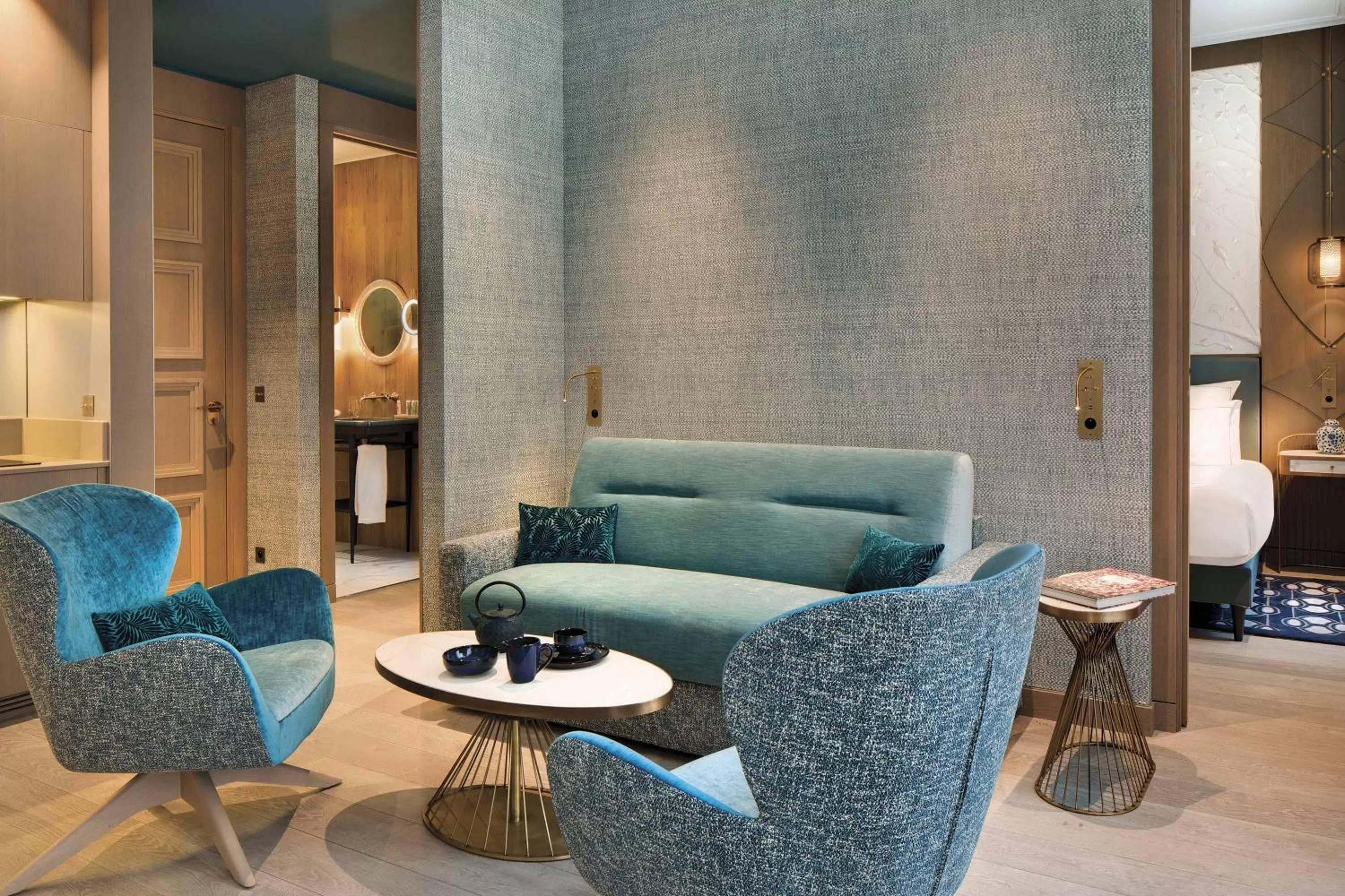 Photo of the whole room in La Demeure Montaigne