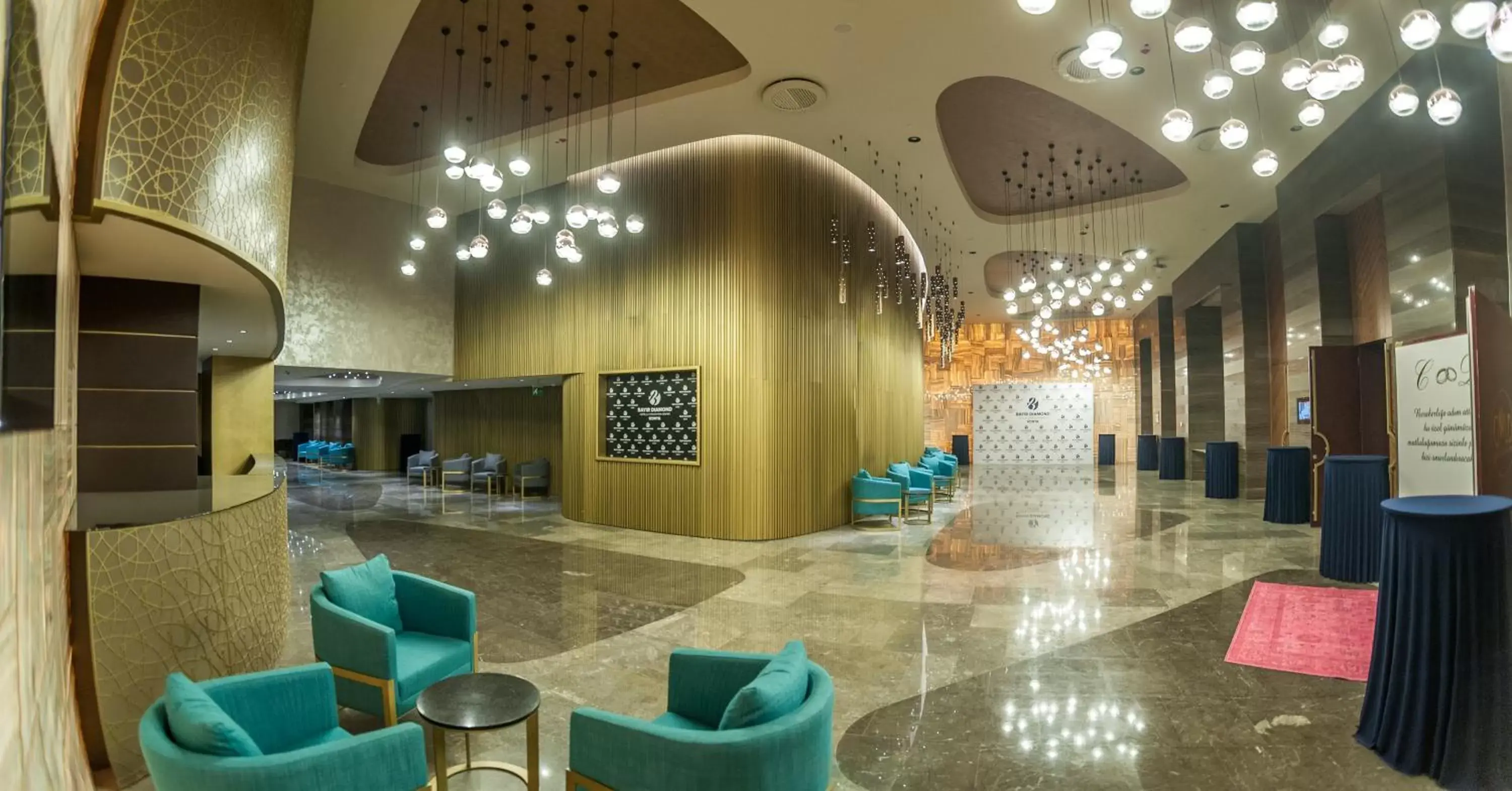 Seating area, Lobby/Reception in Bayır Diamond Hotel & Convention Center Konya