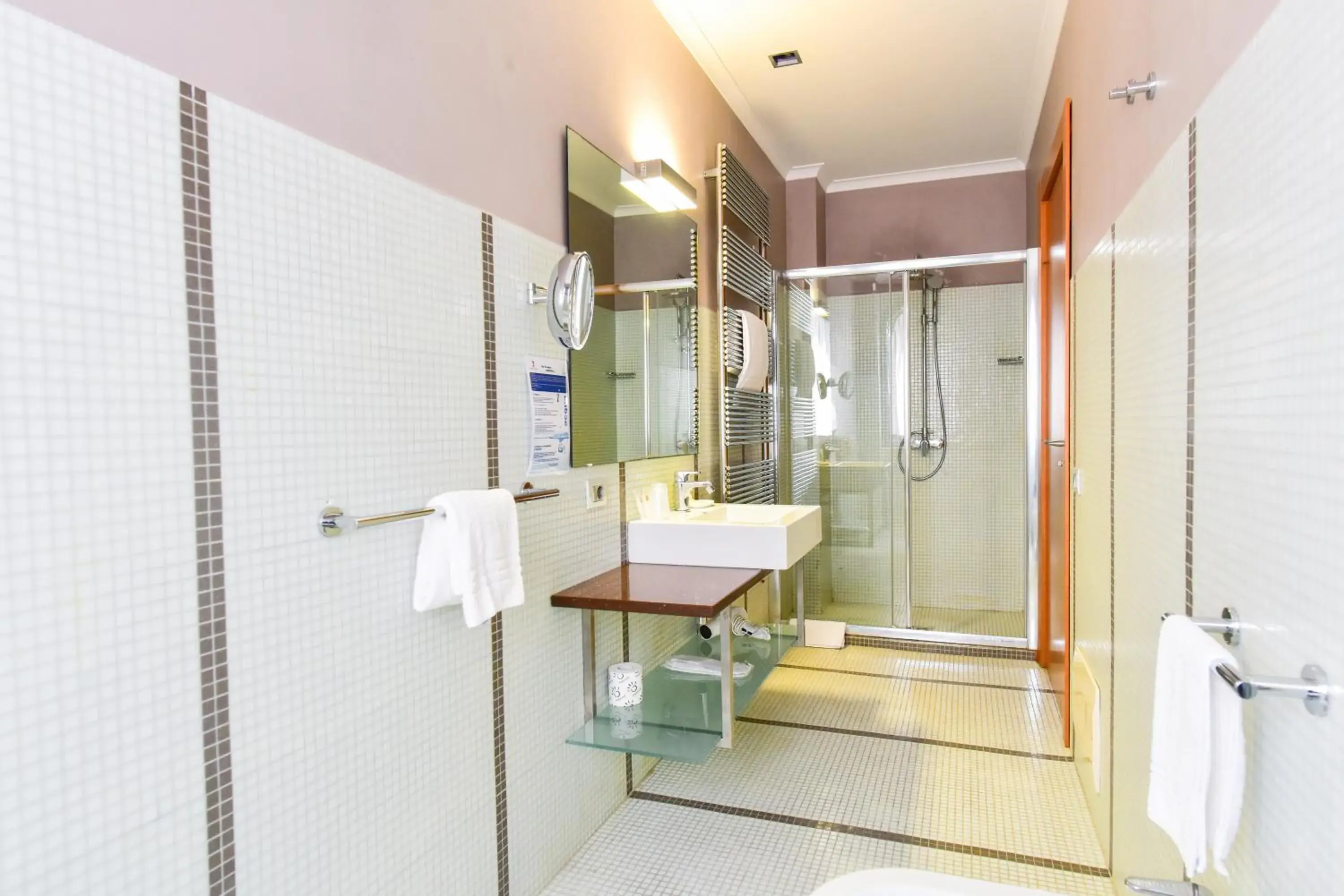 Shower, Bathroom in Arthotel & Park Lecce