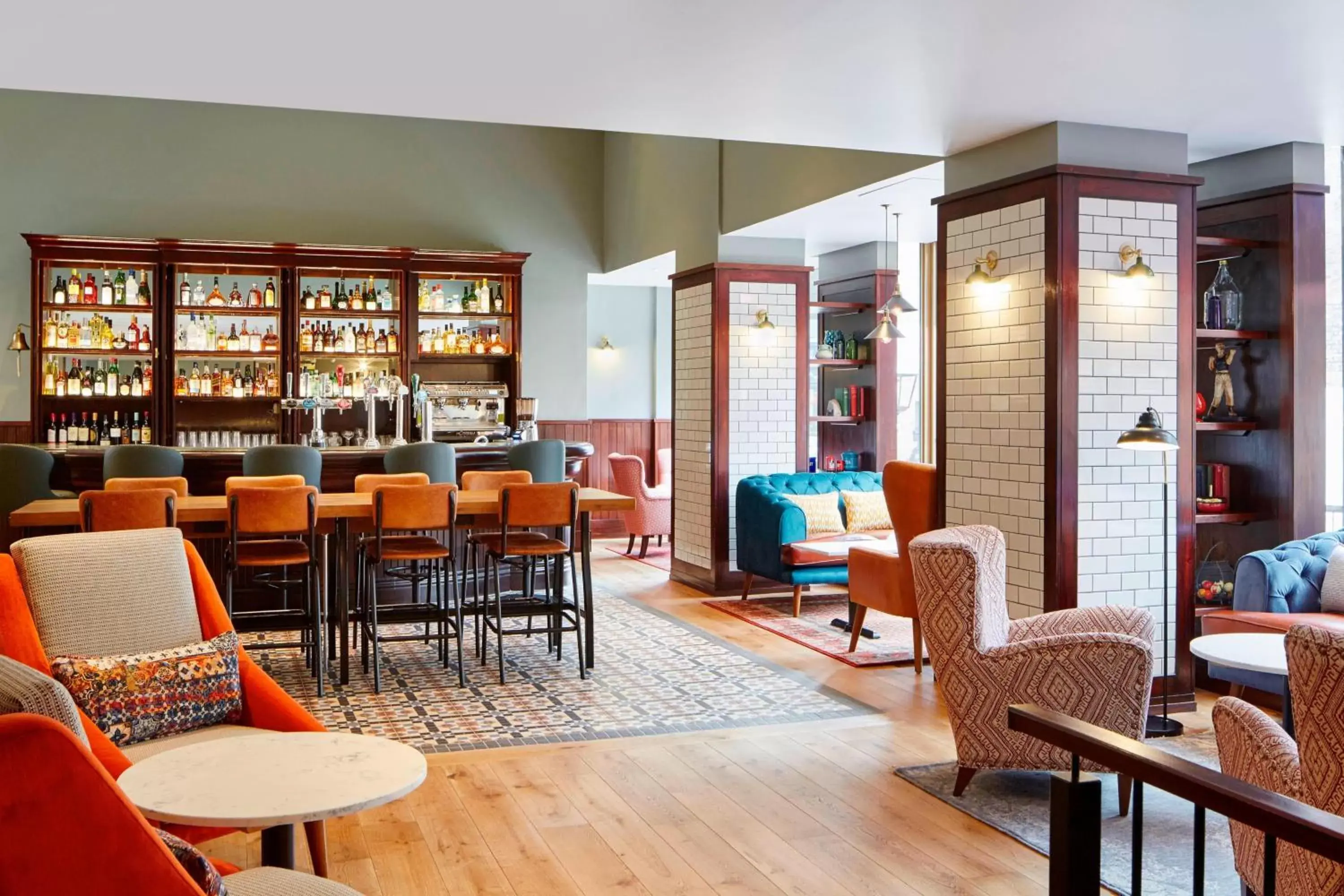 Restaurant/places to eat, Lounge/Bar in London Marriott Hotel Marble Arch