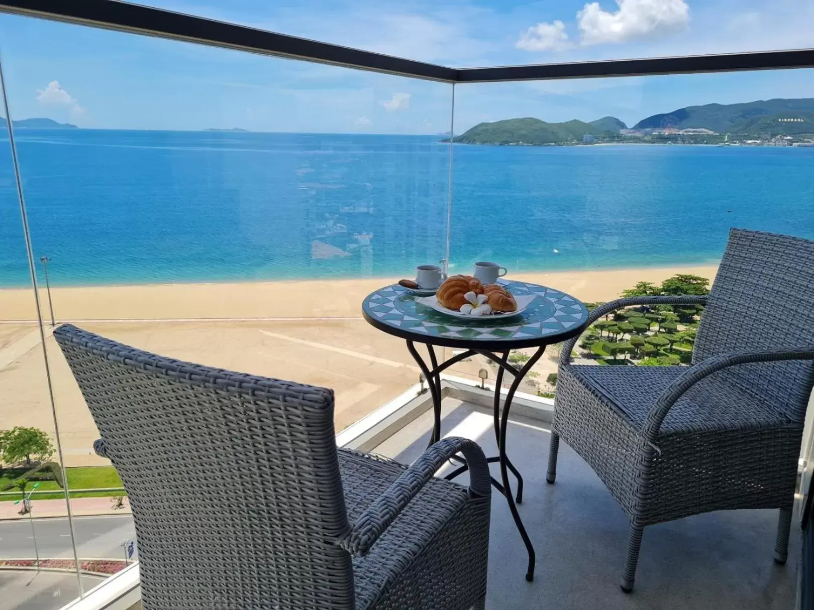 Balcony/Terrace in Xavia Hotel