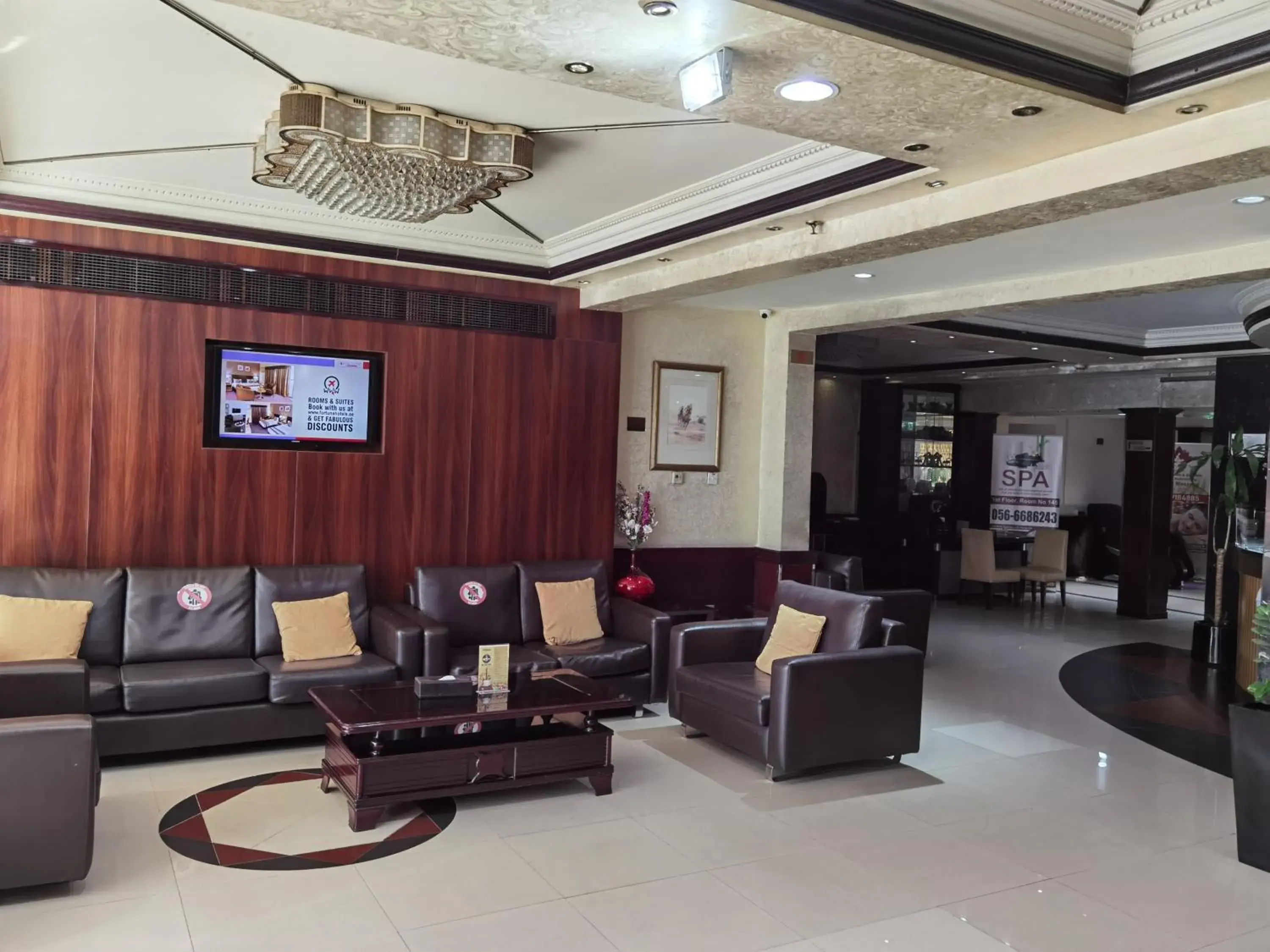 Lobby or reception in Fortune Karama Hotel