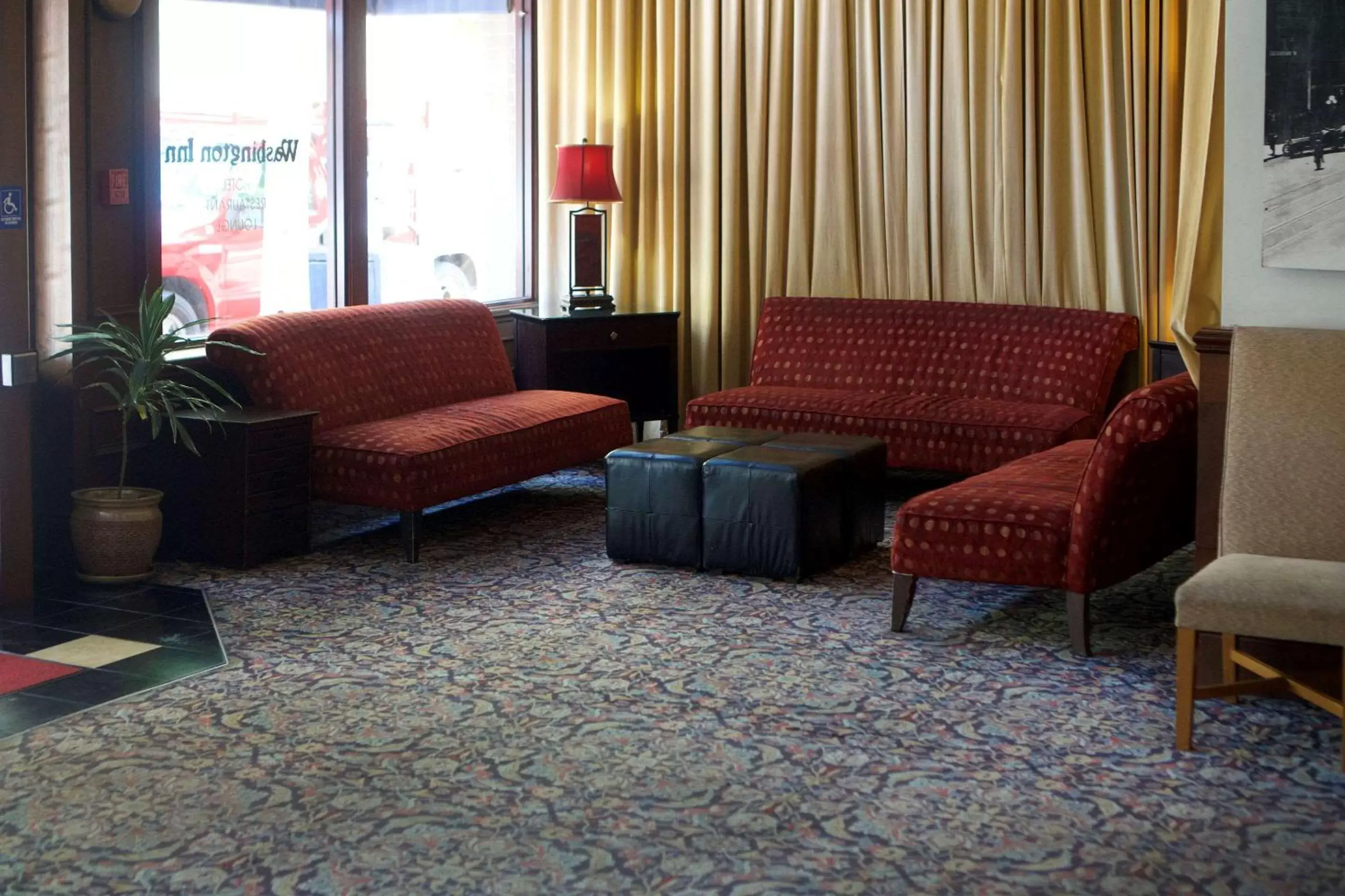 Lobby or reception, Seating Area in The Washington Inn