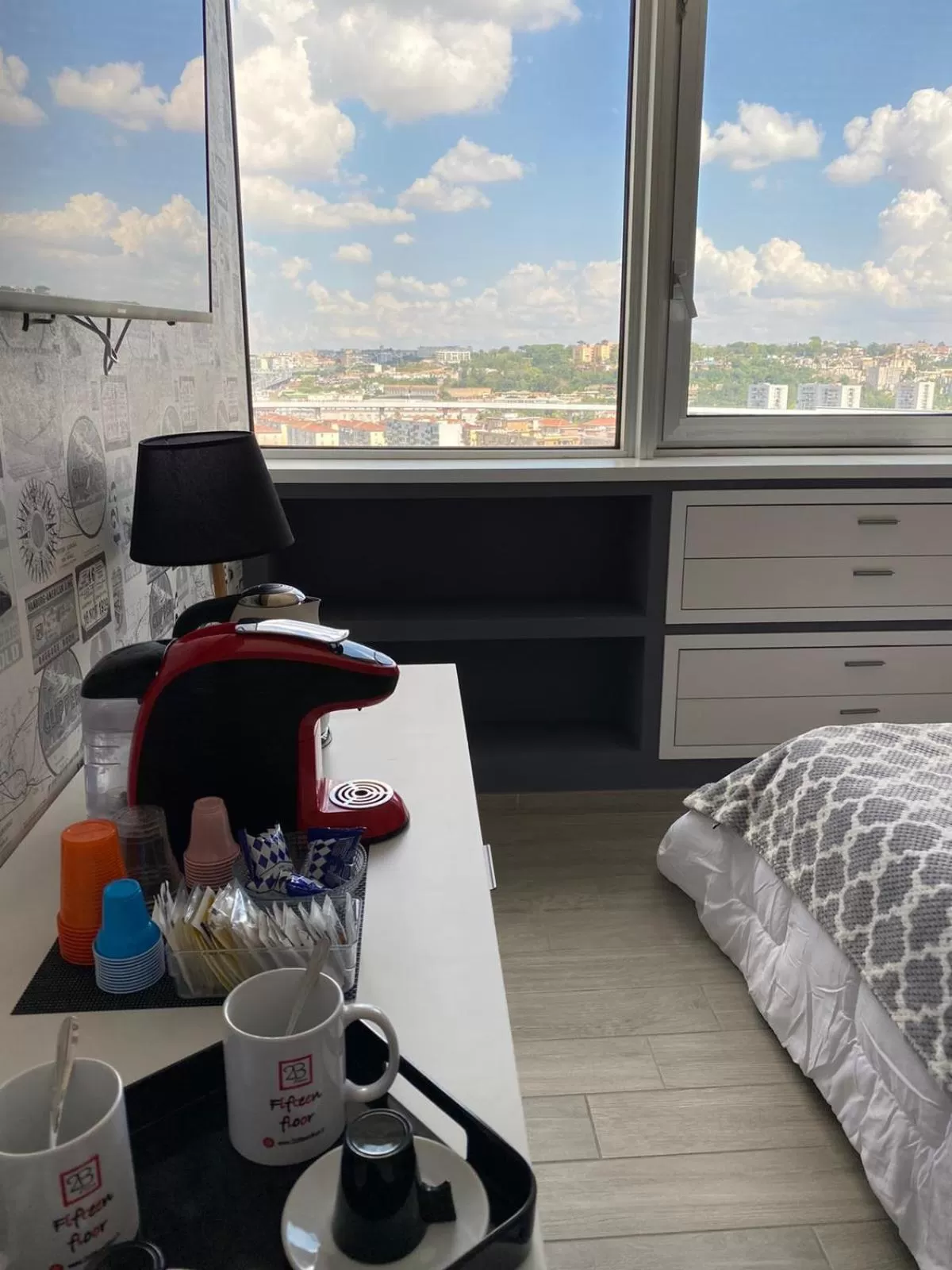 Bedroom in 2B Fifteen Floor Suite Napoli