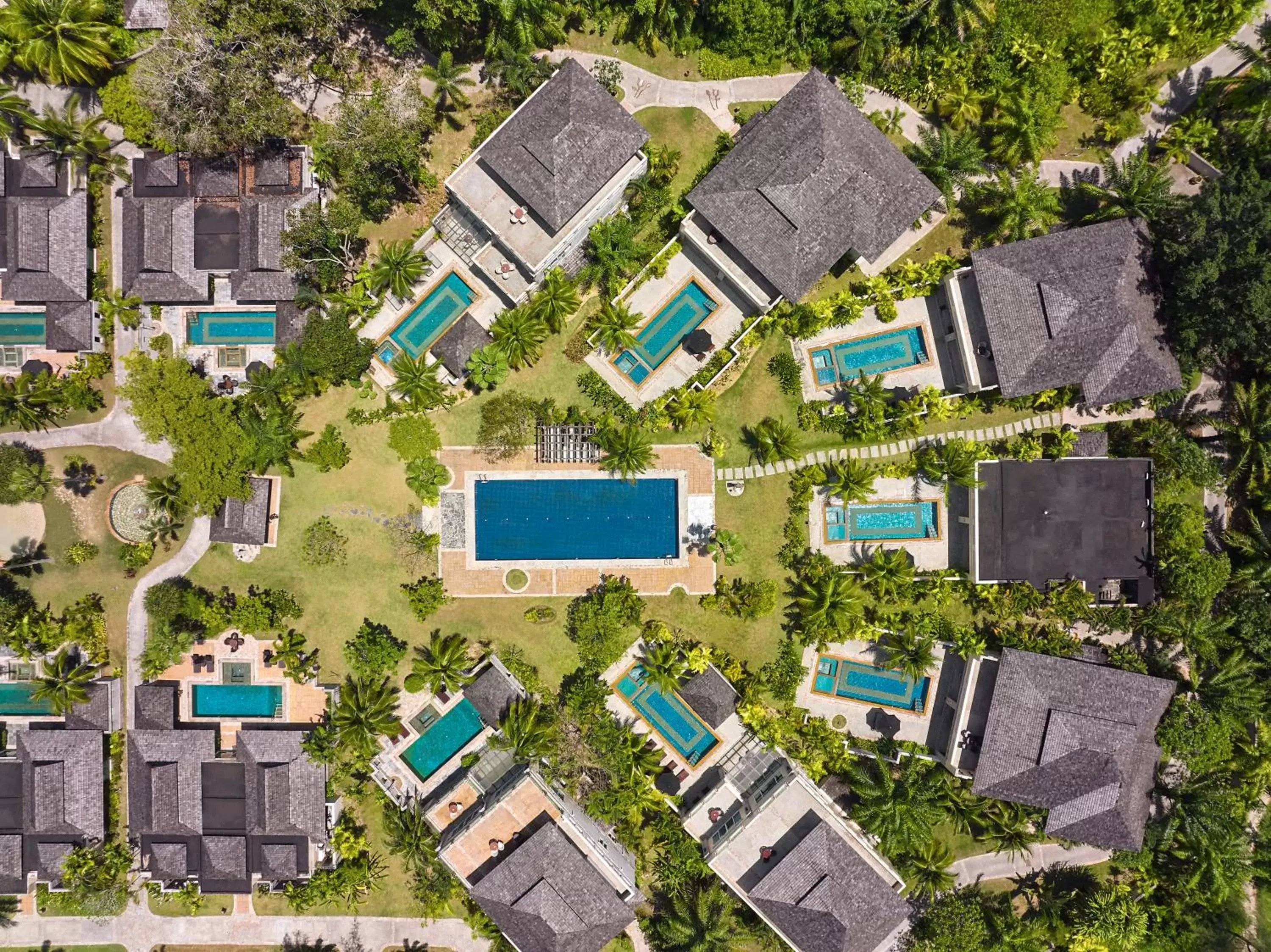 Swimming pool, Bird's-eye View in ROBINSON KHAO LAK