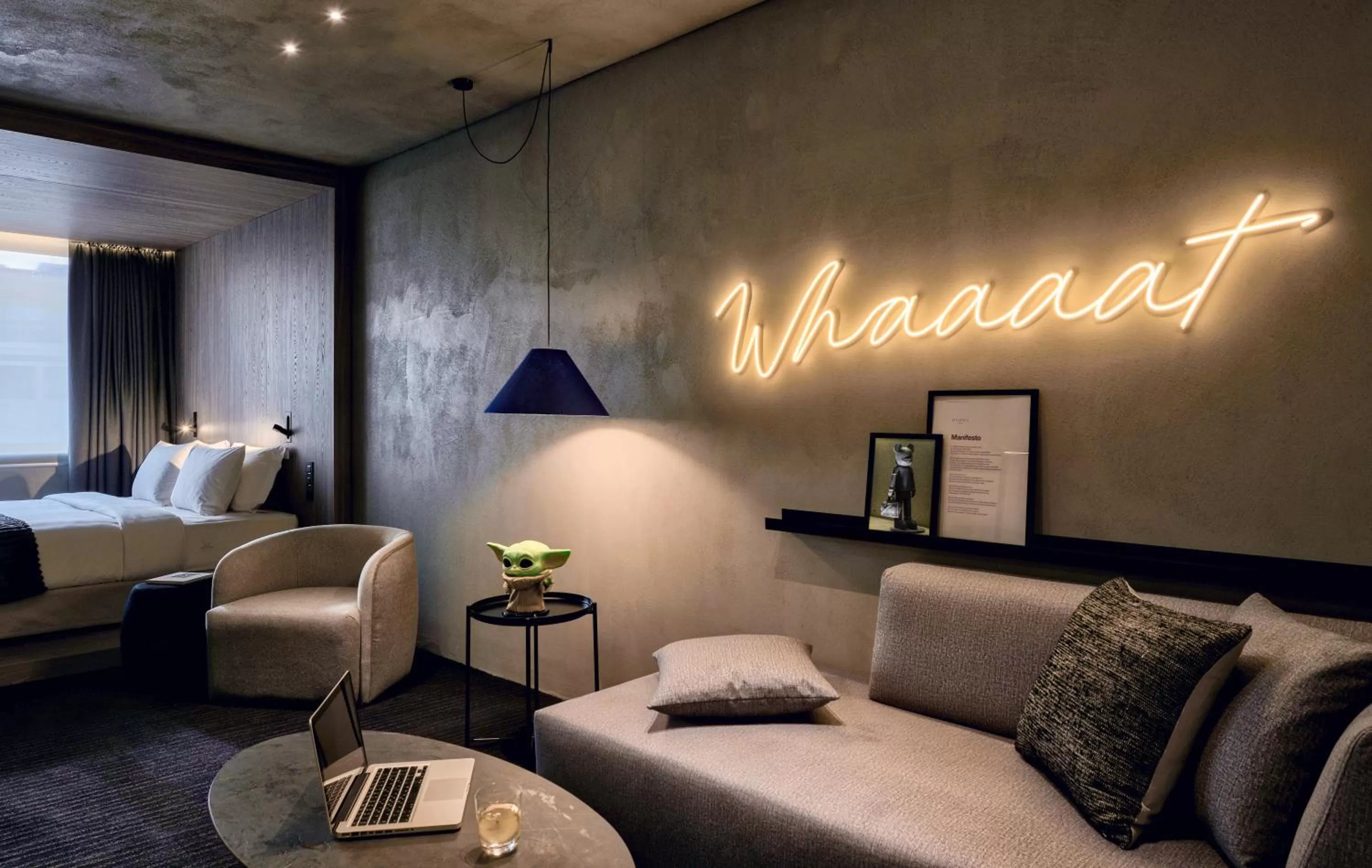 Photo of the whole room, Bed in ONOMA Hotel