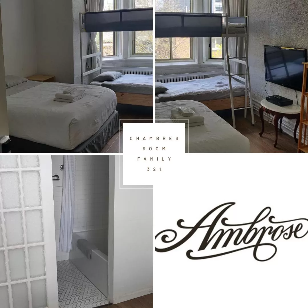 Bed in Ambrose House & Cafe - SELF CHECK-IN GUESTHOUSE