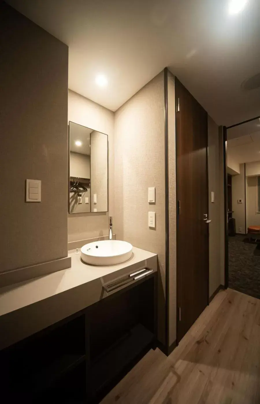 Photo of the whole room, Bathroom in GRIDS PREMIUM HOTEL OSAKA NAMBA