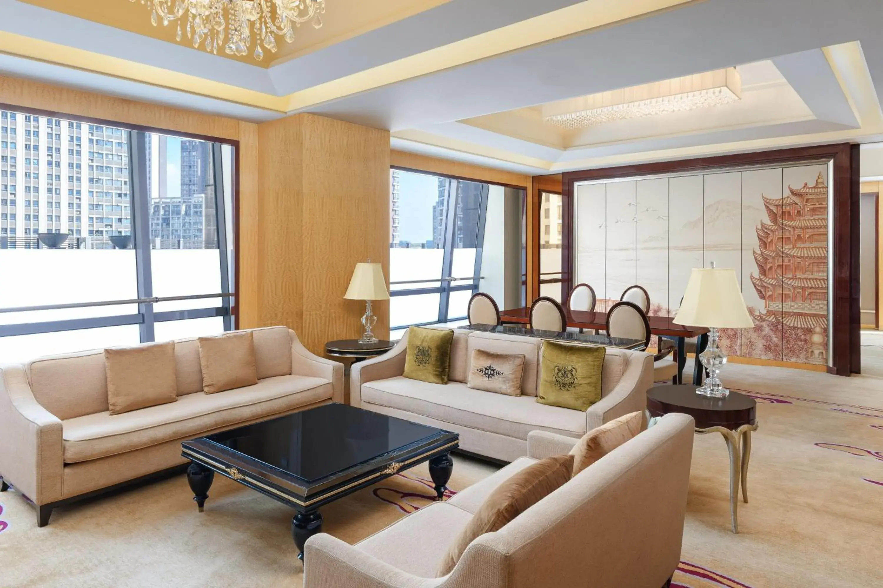 Photo of the whole room, Seating Area in The Westin Wuhan Wuchang