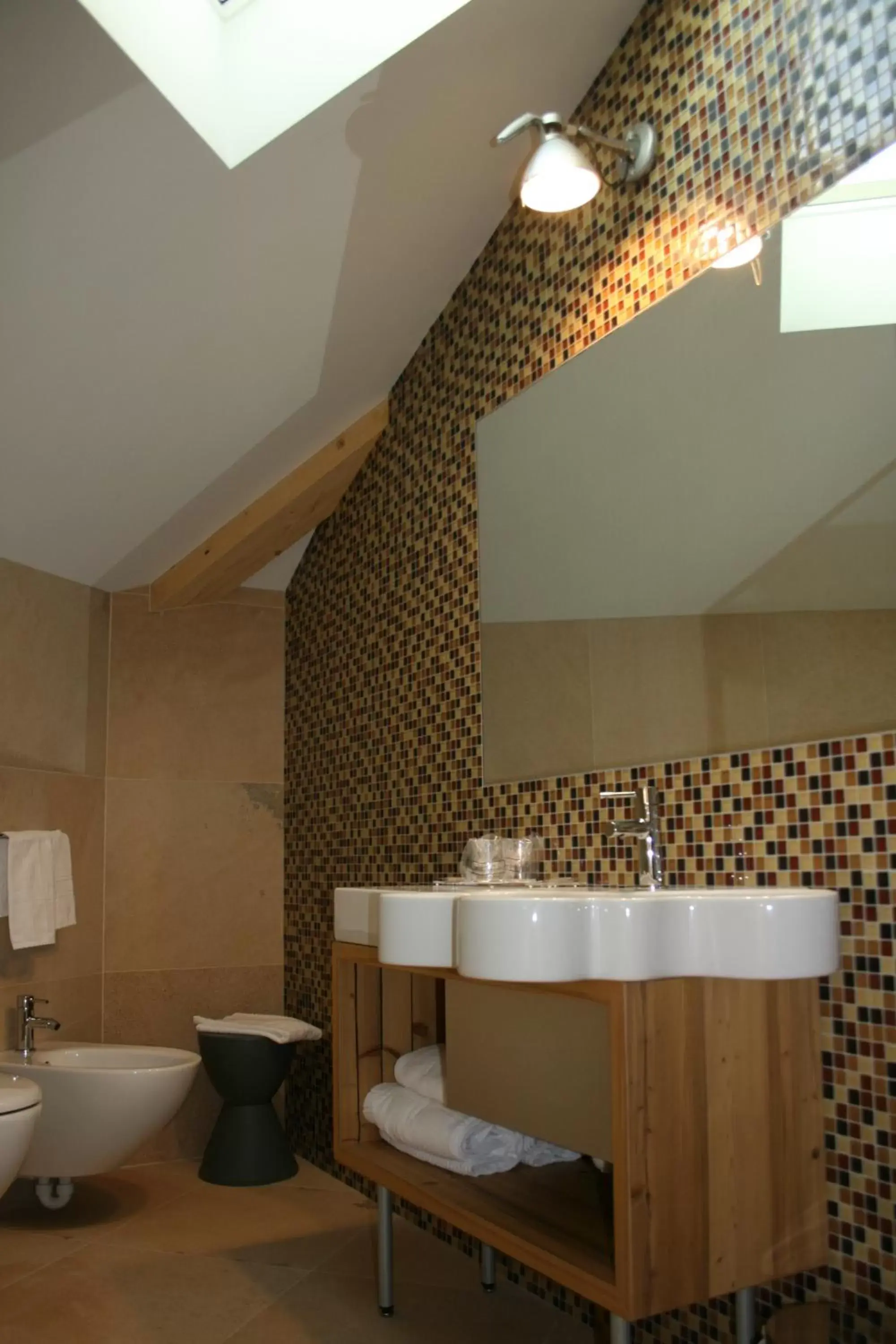 Bathroom in Hotel Orso Grigio