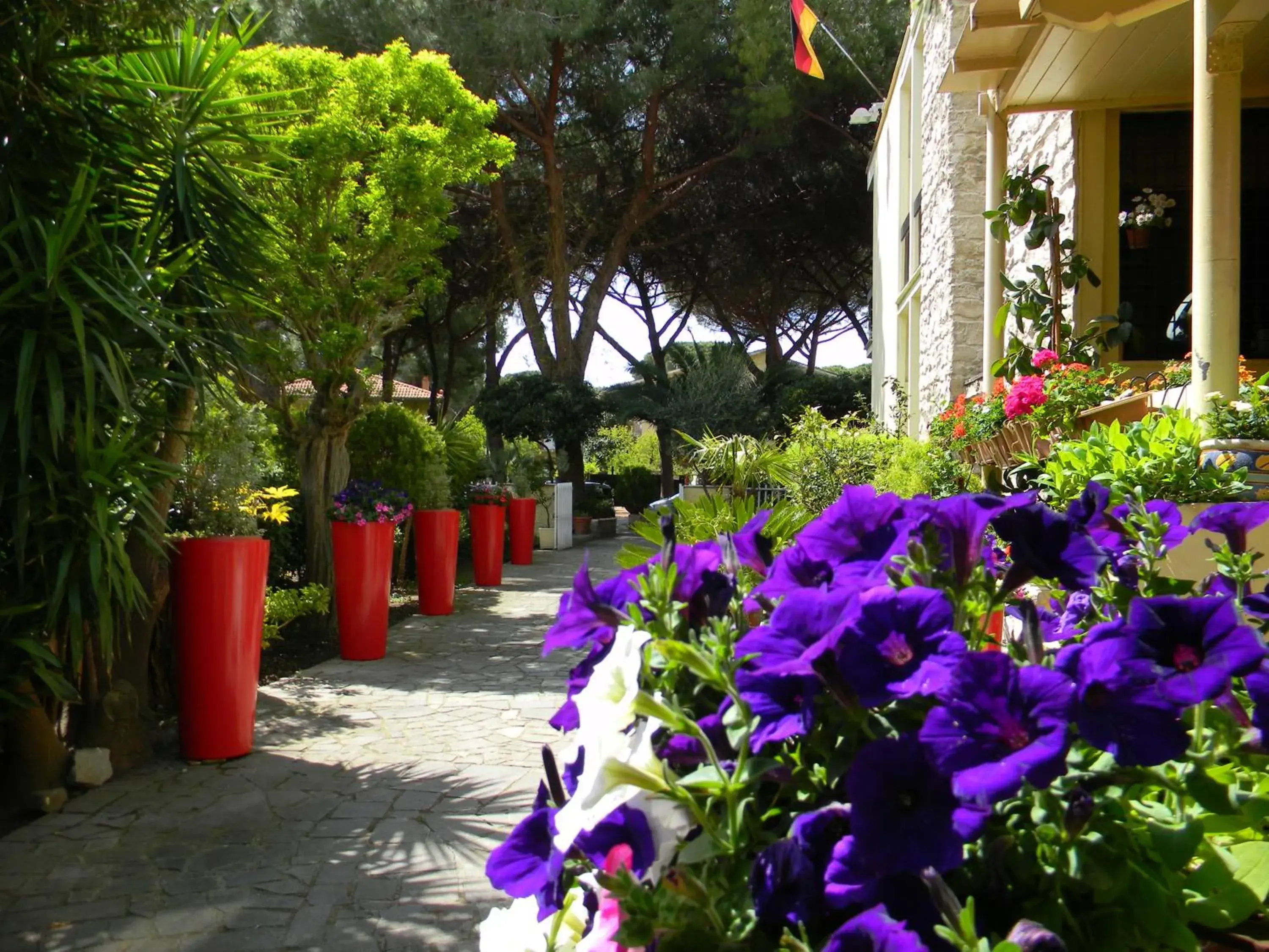 Garden in Hotel La Torraccia