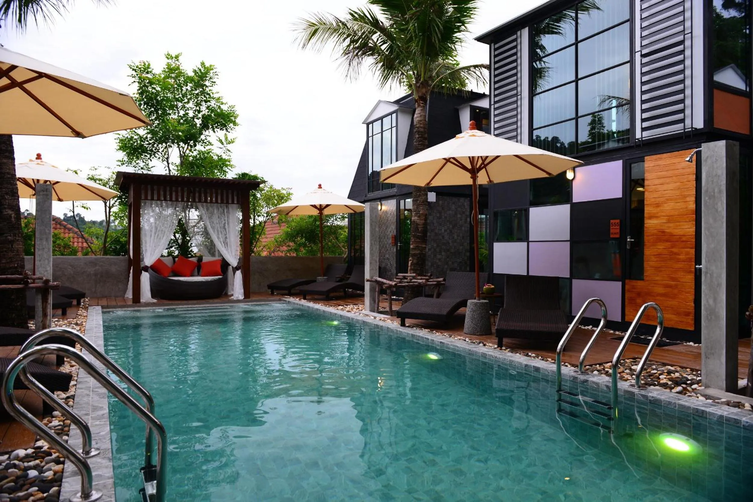 Swimming pool in Bukit Pool Villas - SHA Extra Plus