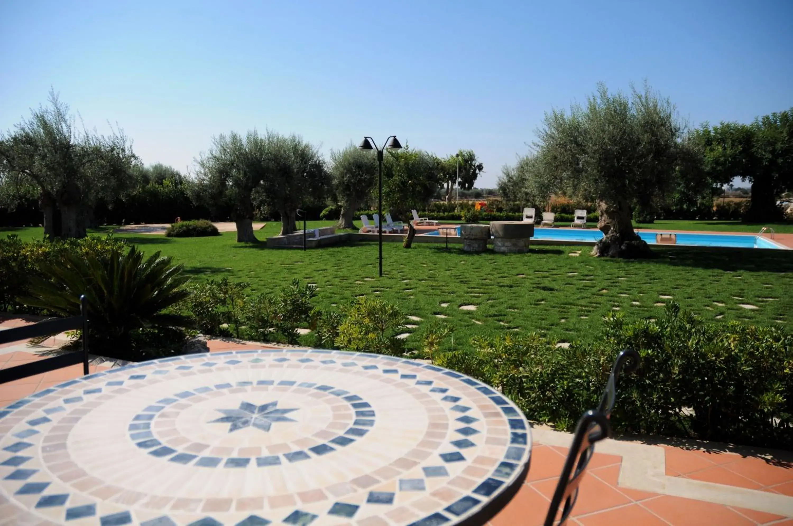 Patio in Torre Don Virgilio Country Hotel