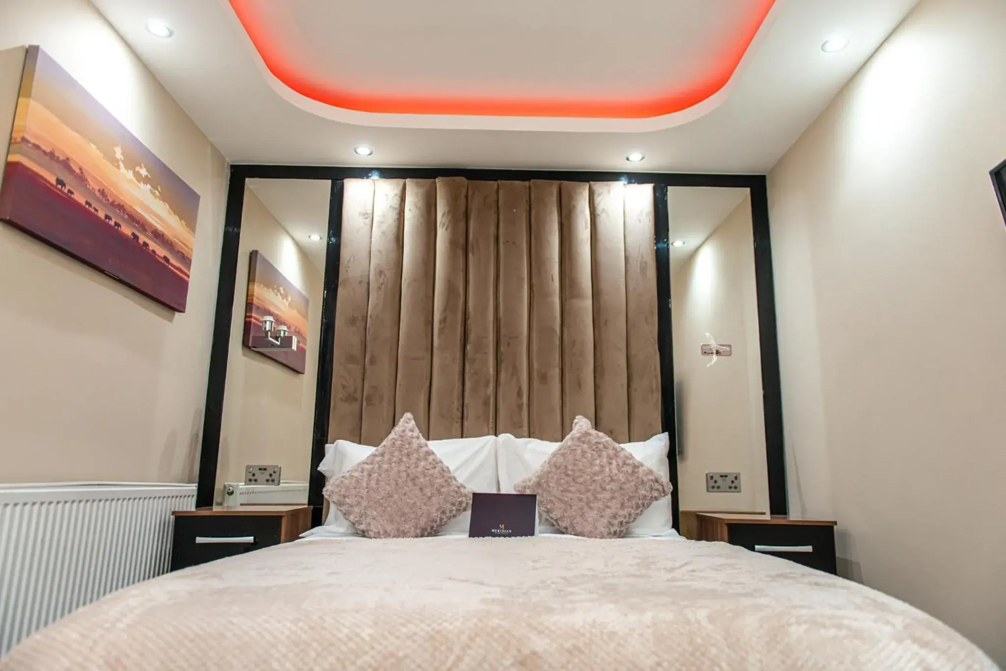 Bed in Meridian Serviced Apartments