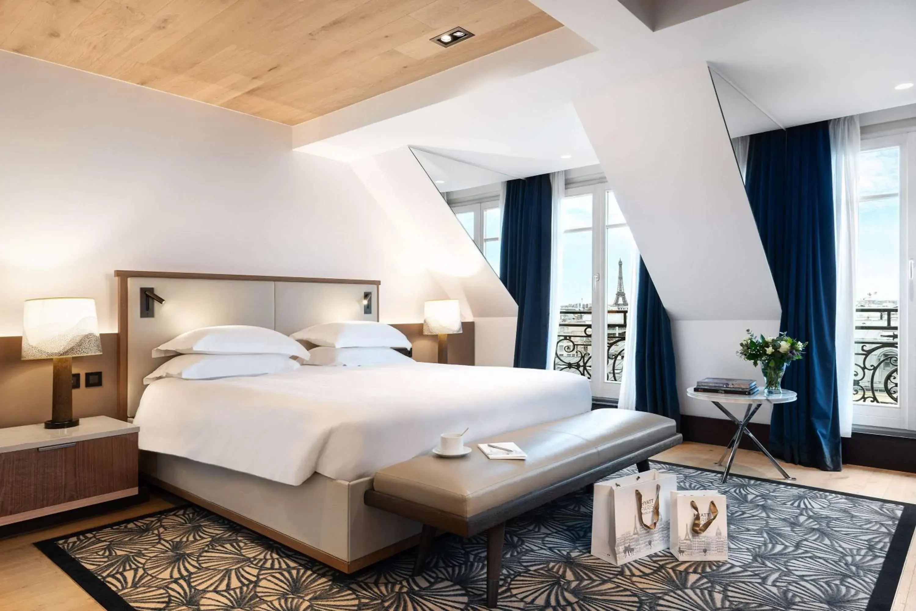 Photo of the whole room, Bed in Hyatt Paris Madeleine Hotel