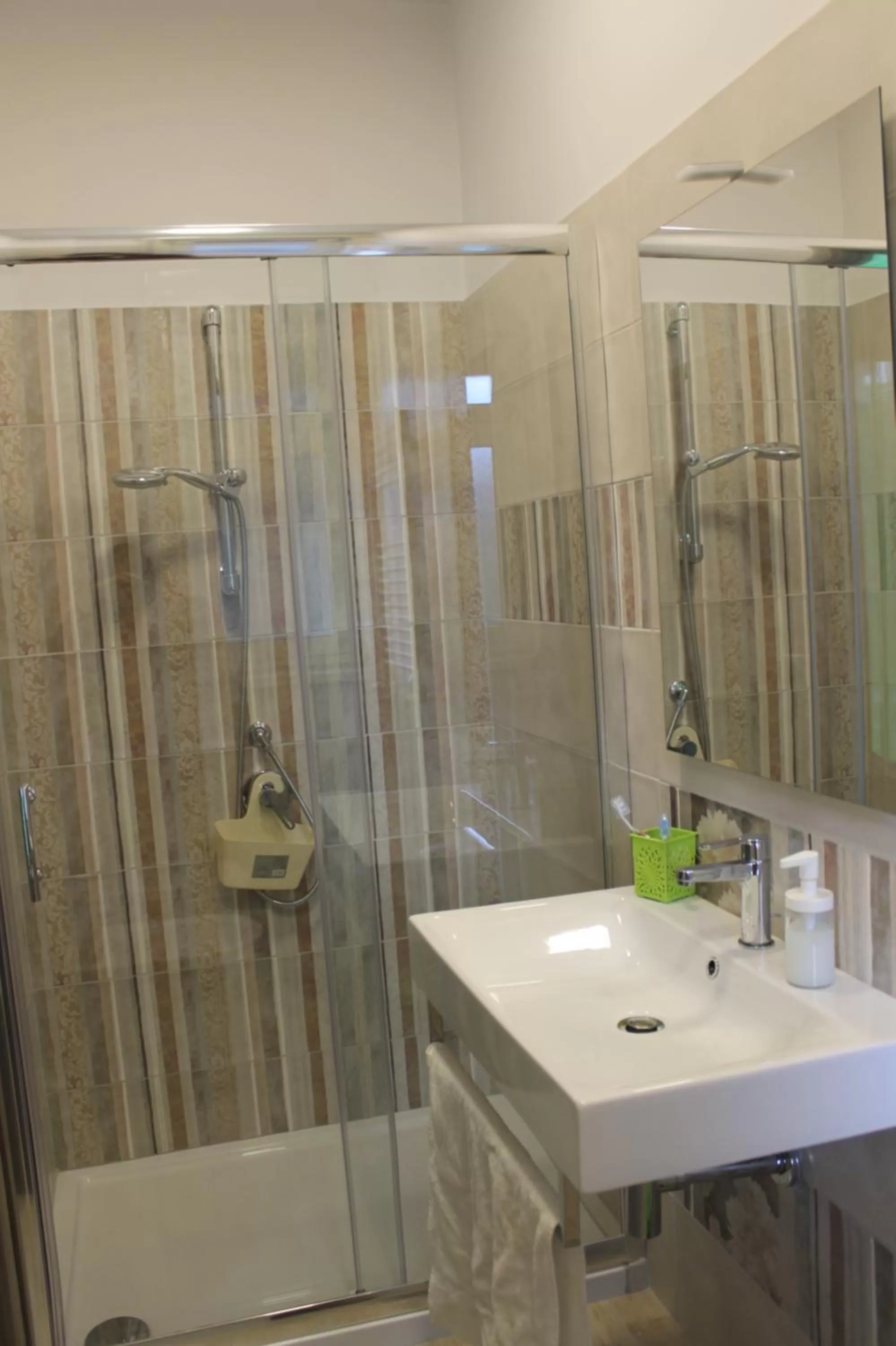 Shower in b&b Appiddaveru