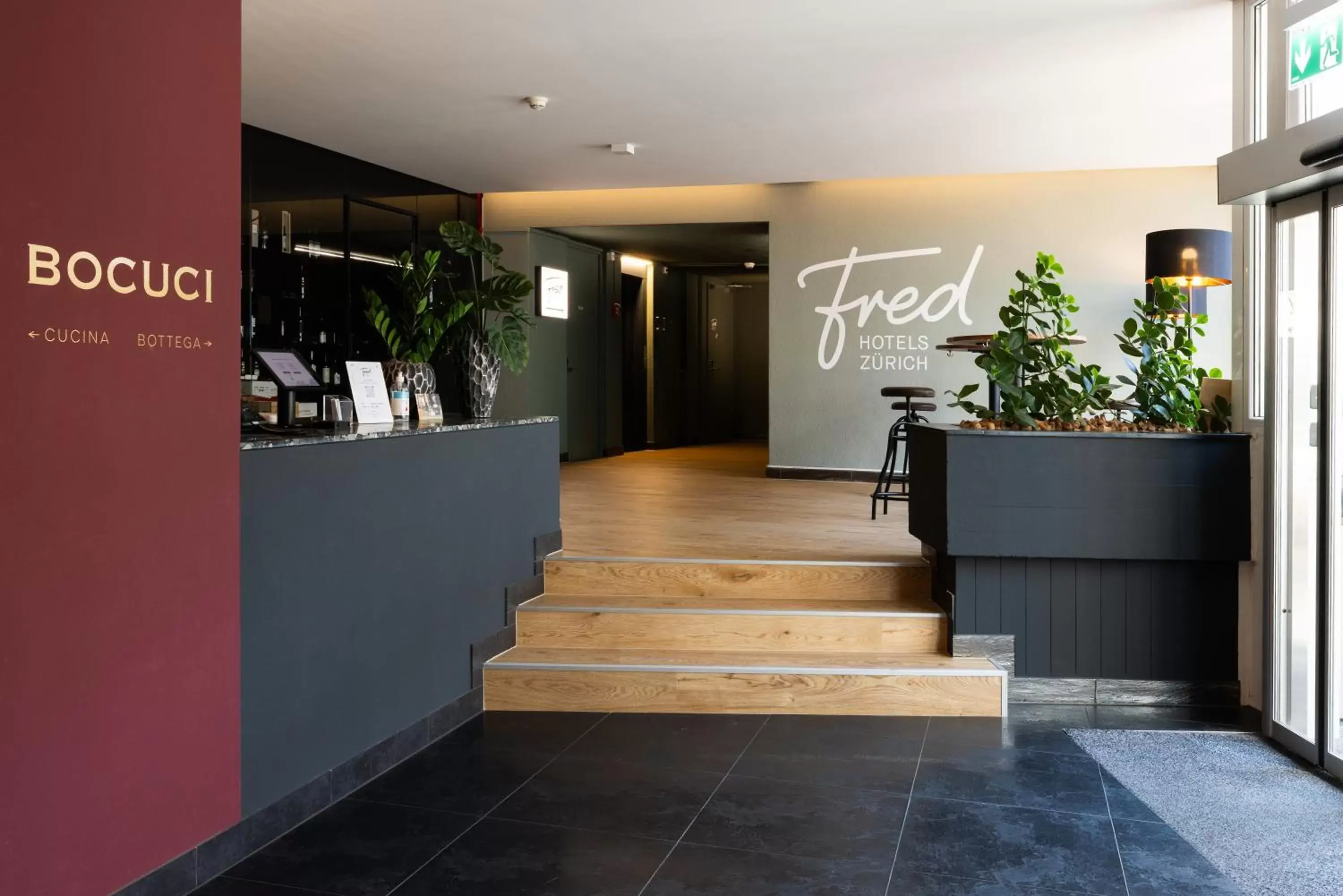 Lobby or reception, Lobby/Reception in Fred Hotel Leonhardstrasse - Self Check-in