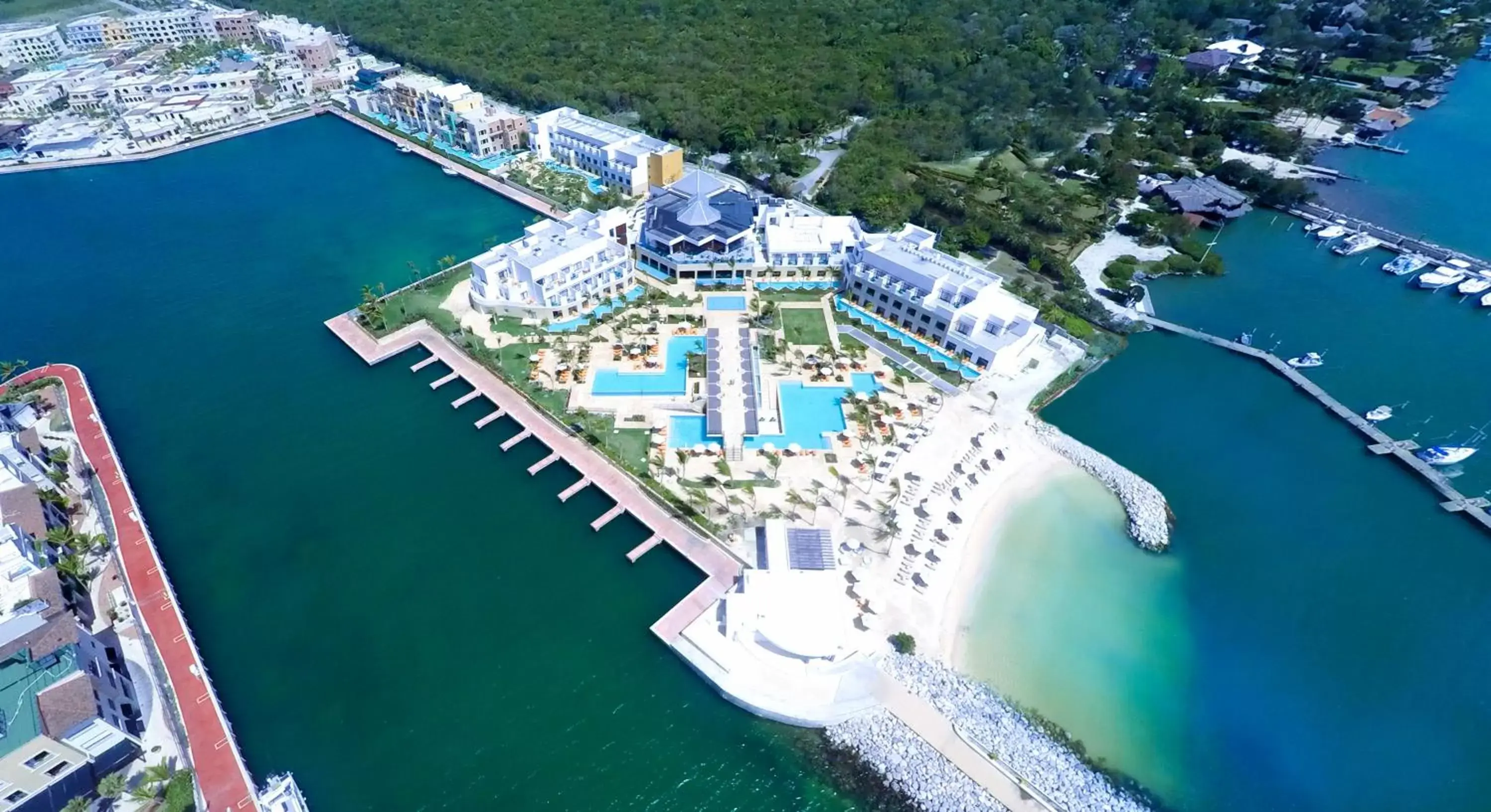 Property building, Bird's-eye View in TRS Cap Cana Waterfront & Marina Hotel - Adults Only