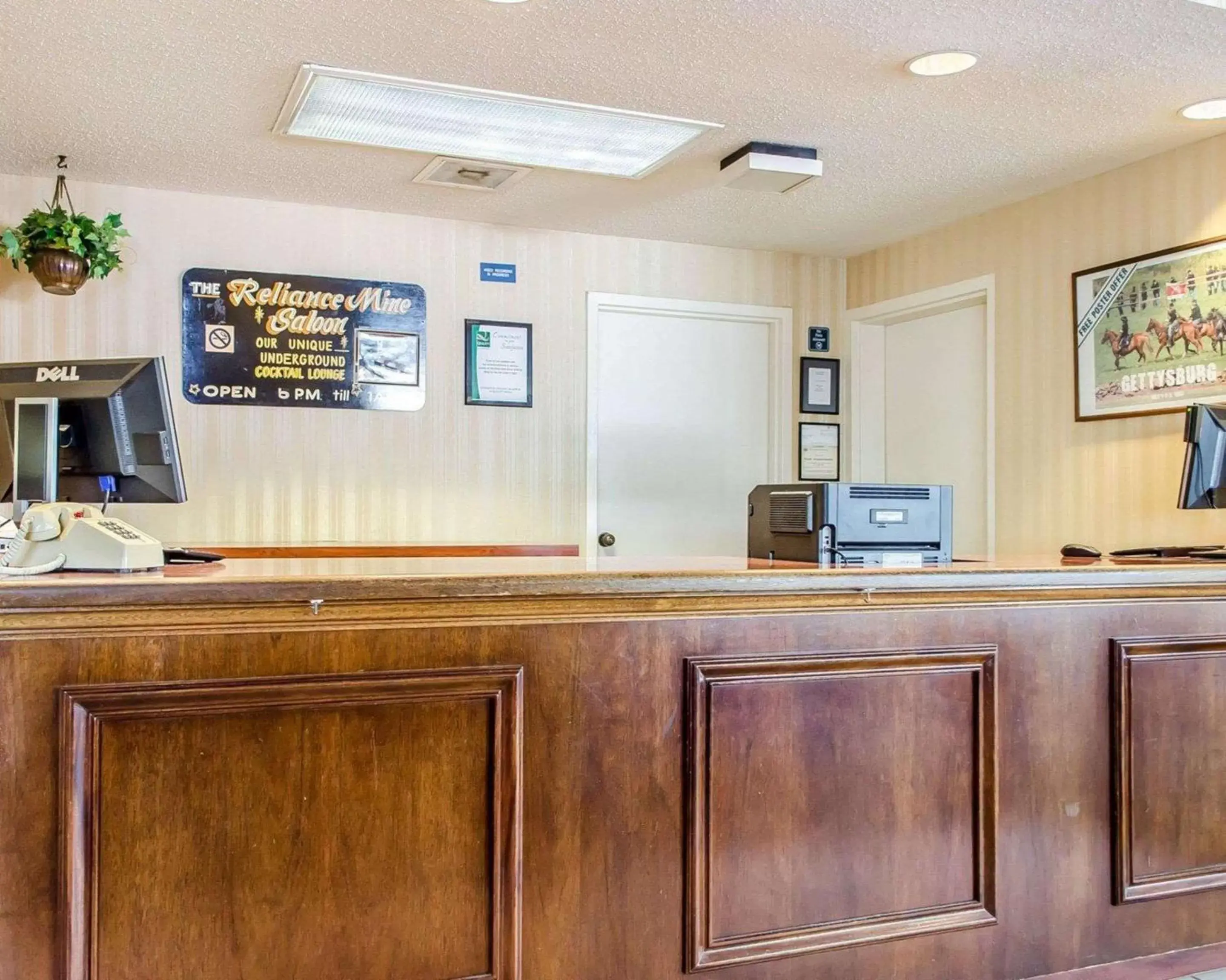 Lobby or reception, Lobby/Reception in Quality Inn Gettysburg Battlefield