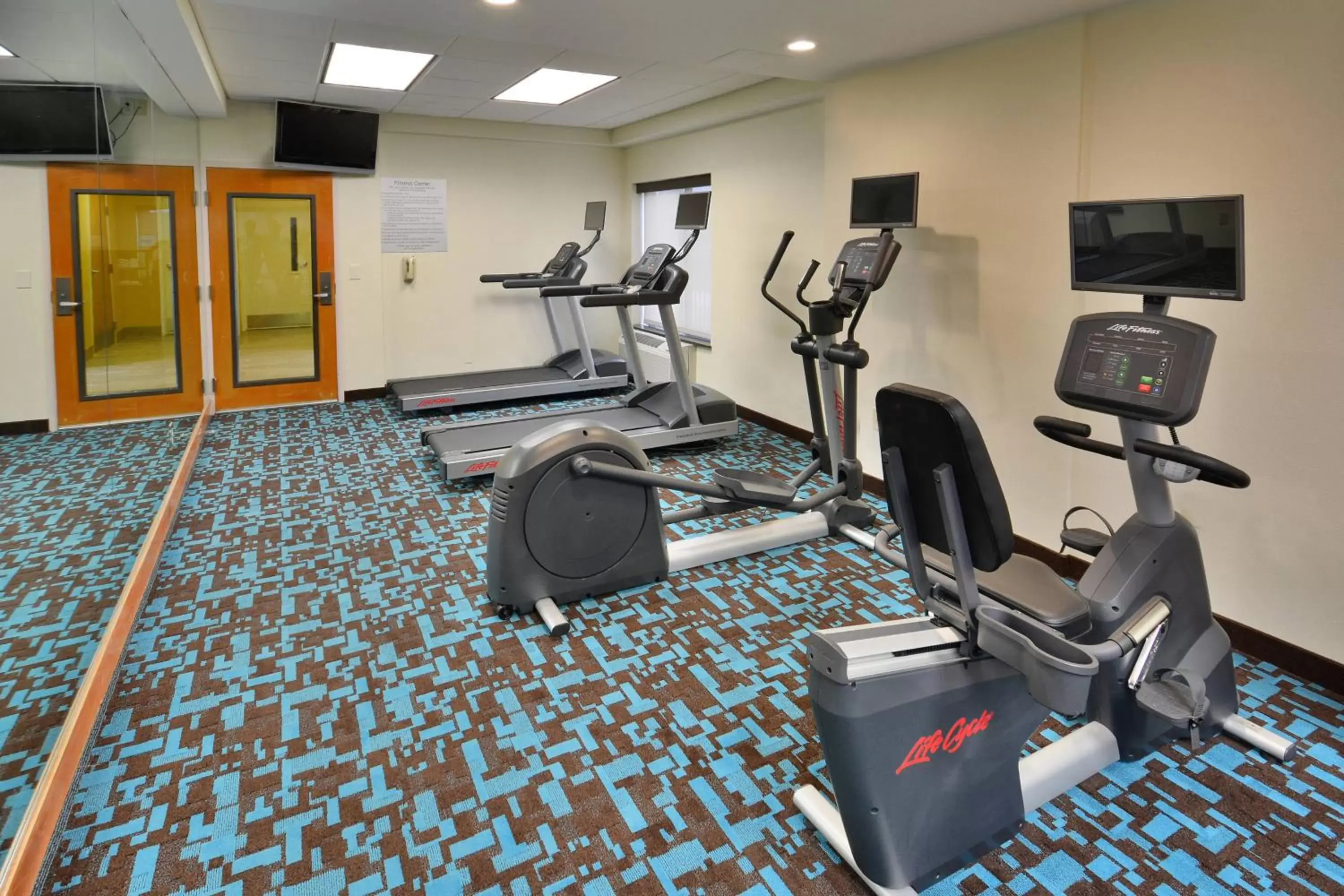Fitness centre/facilities, Fitness Center/Facilities in Fairfield Inn and Suites by Marriott Winston Salem/Hanes