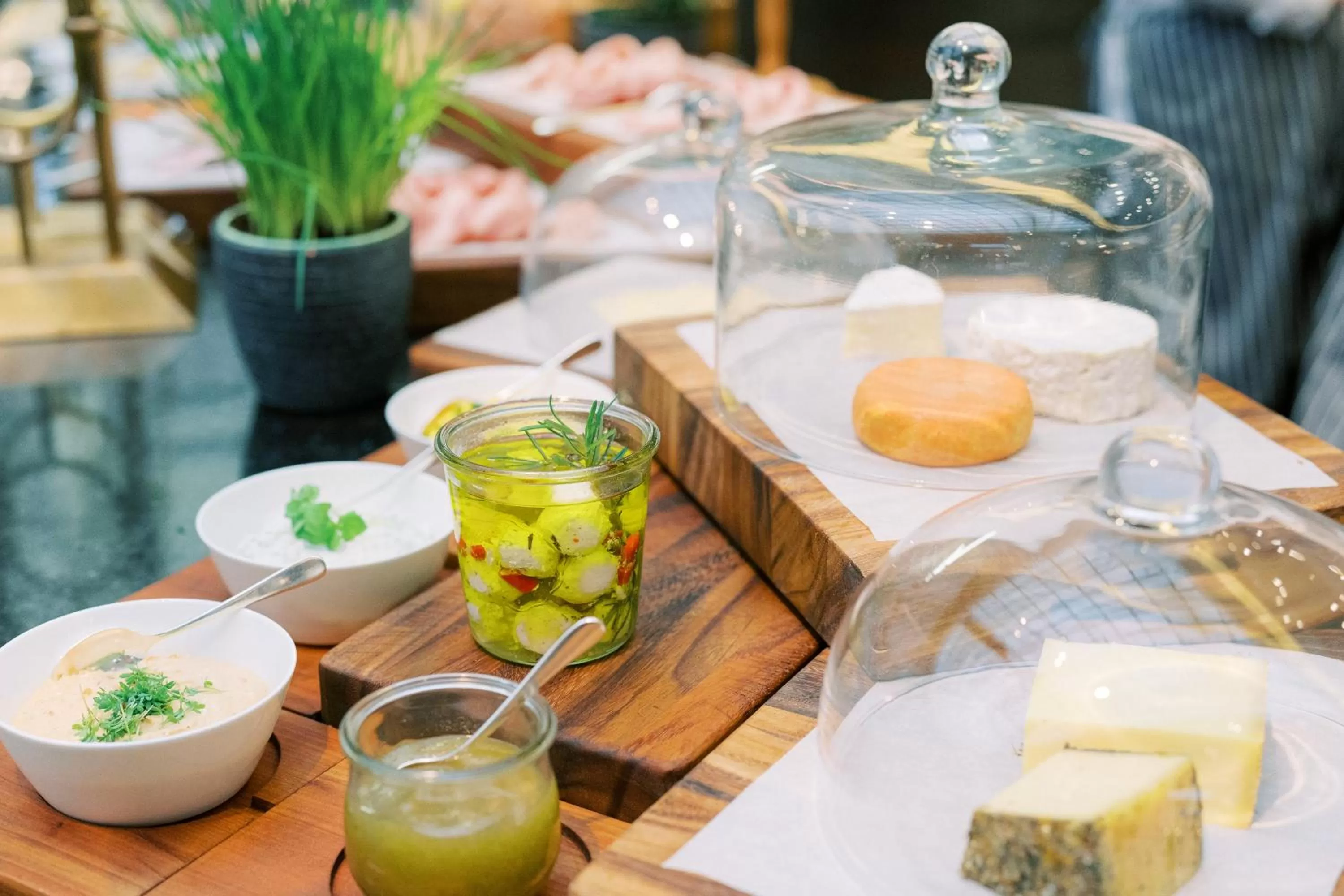 Buffet breakfast in Park Hyatt Vienna