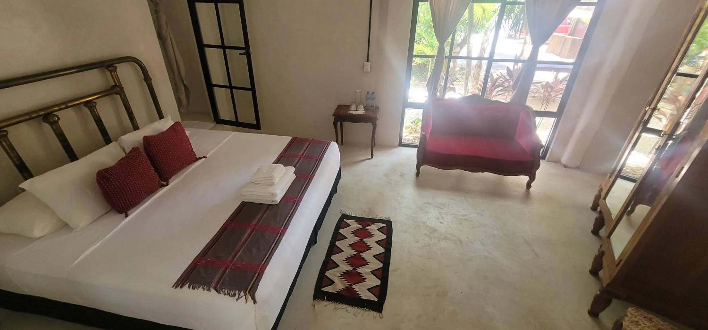 Bed in Casa Ambar Hotel & Boutique Tulum