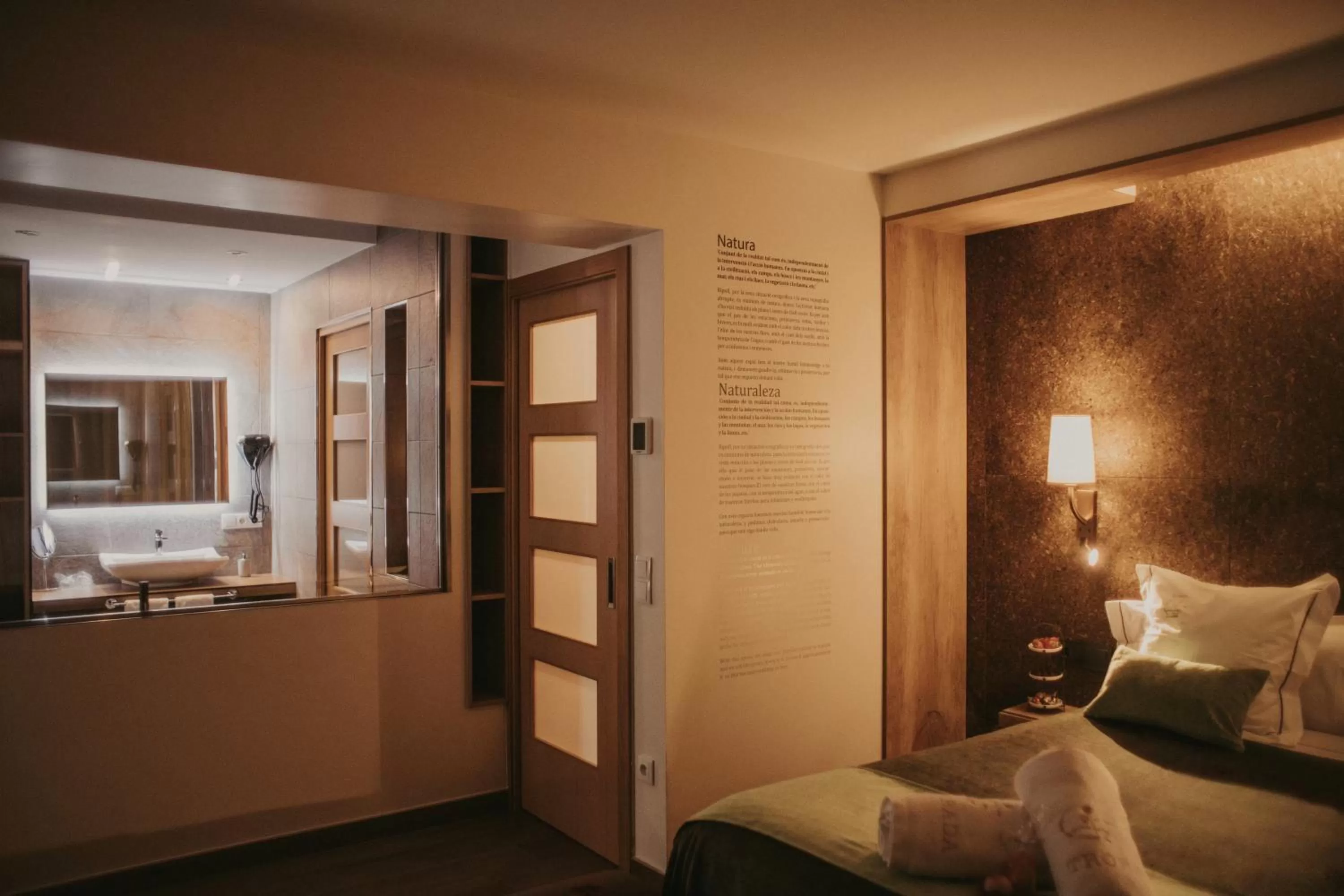 Photo of the whole room, Bed in La Trobada Hotel Boutique