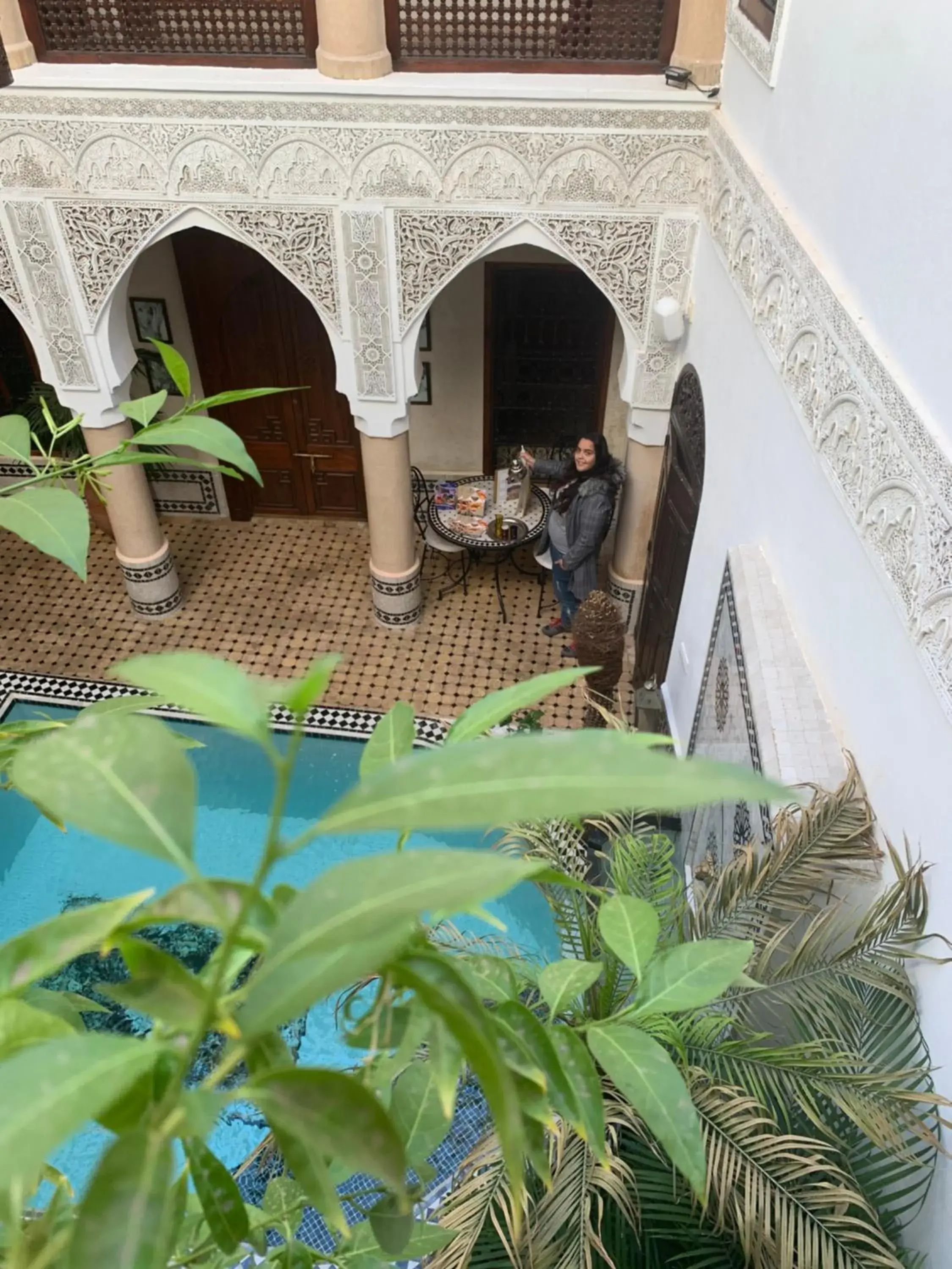 Patio in Riad Abaka hotel & boutique