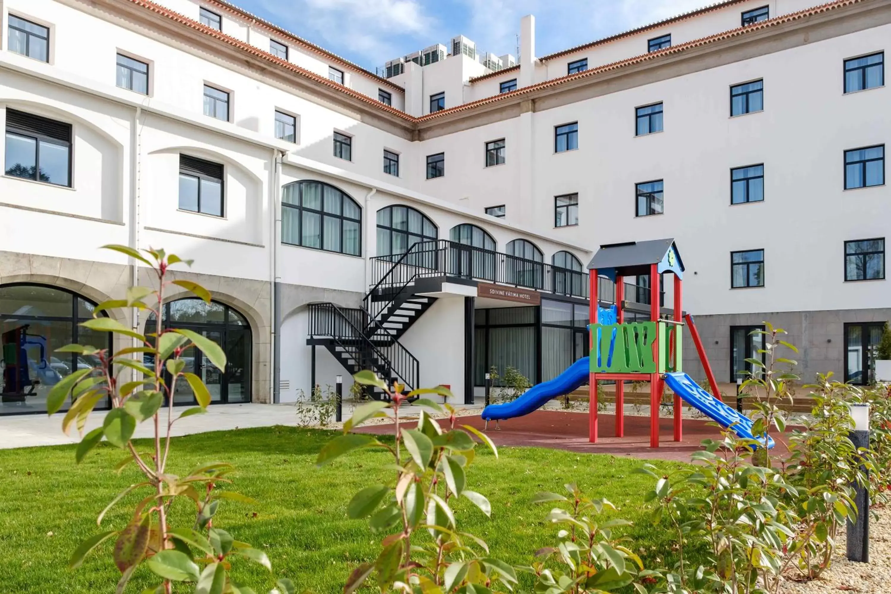 Children play ground, Children's Play Area in SDivine Fatima Hotel, Congress & Spirituality