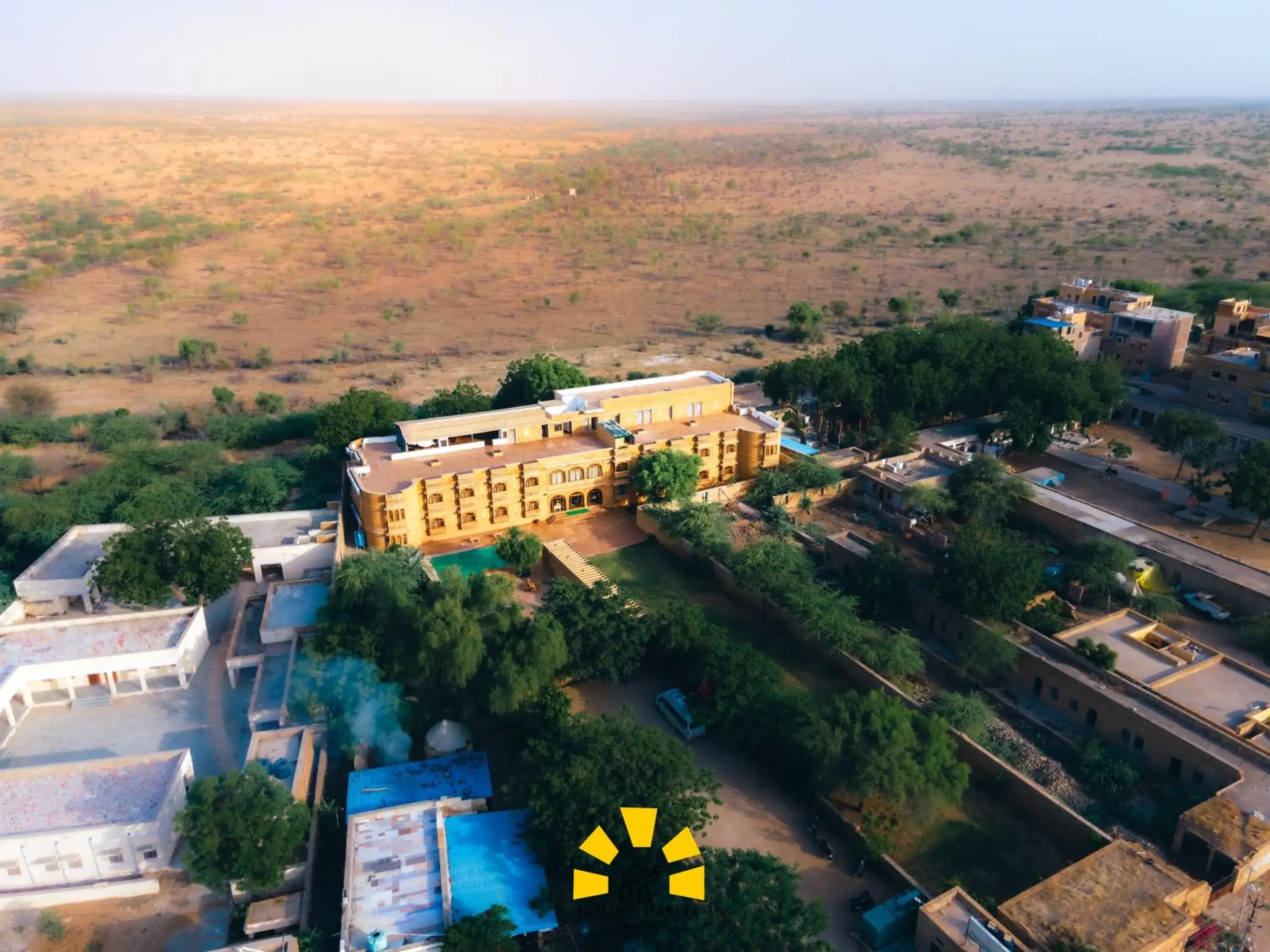 Bird's-eye View in Golden Haveli