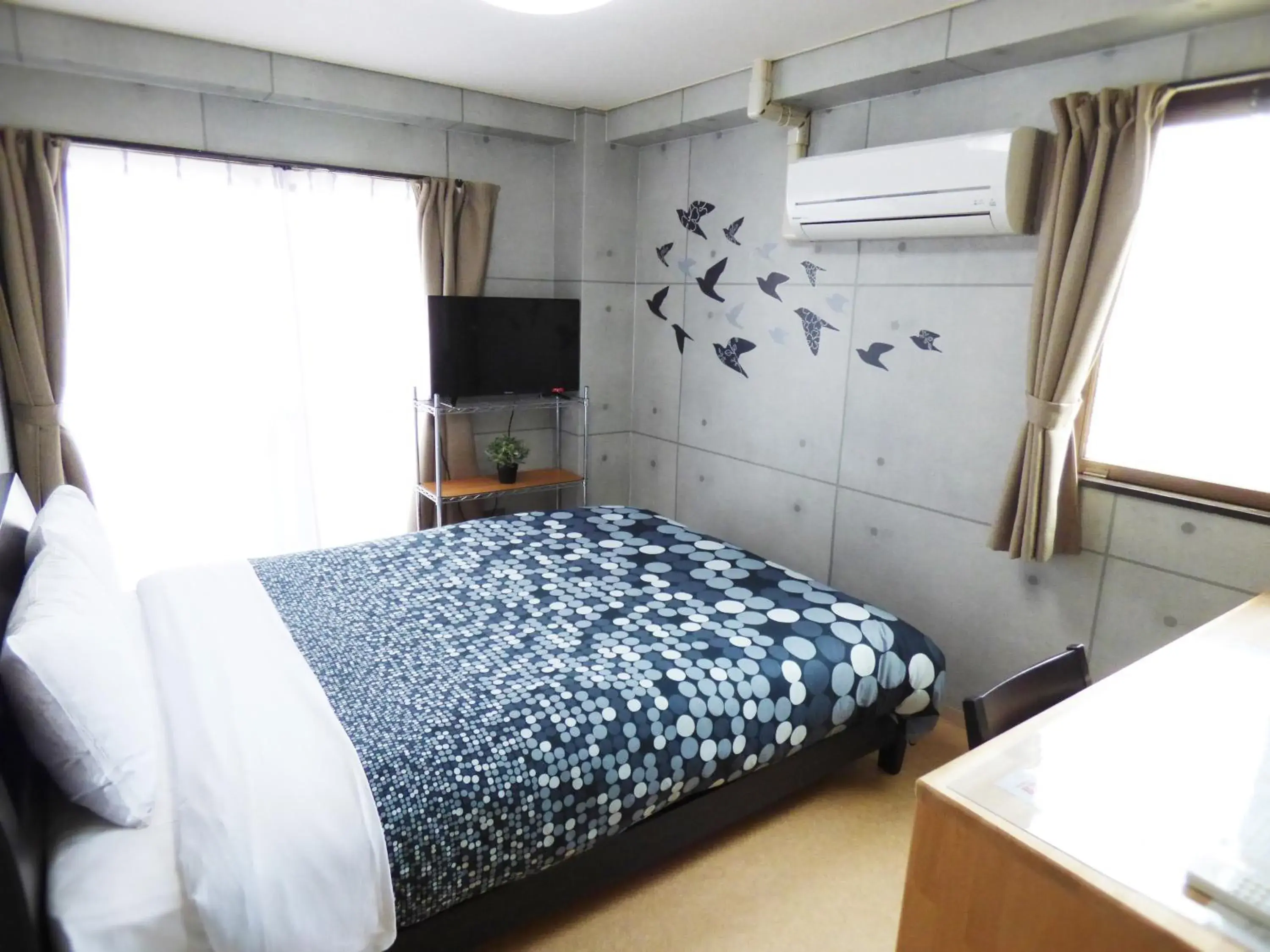 Day, Bed in Kyoto Uraraka Guest House Day, Bed in Kyoto Uraraka Guest House