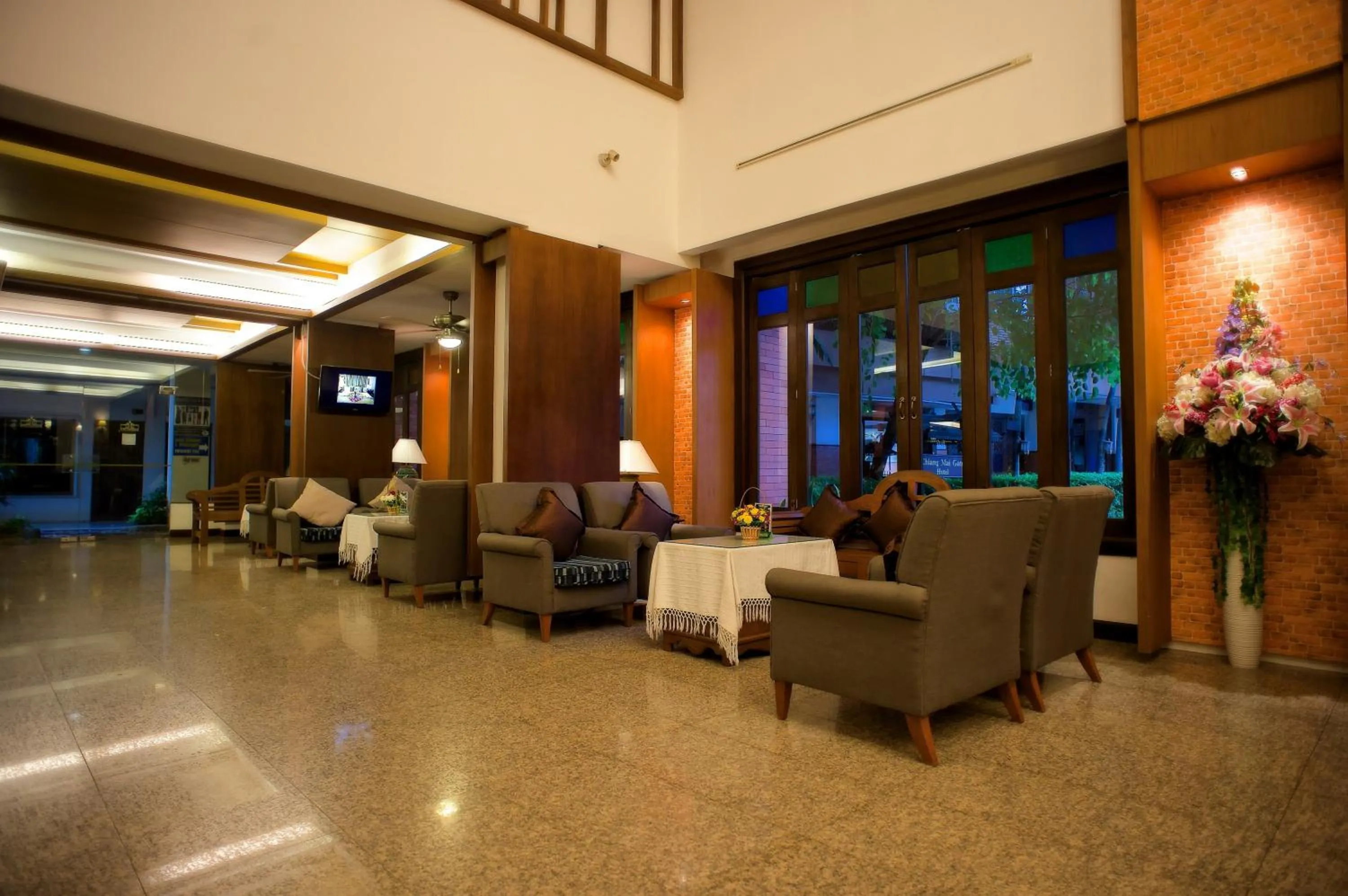 Lobby or reception in Chiangmai Gate Hotel
