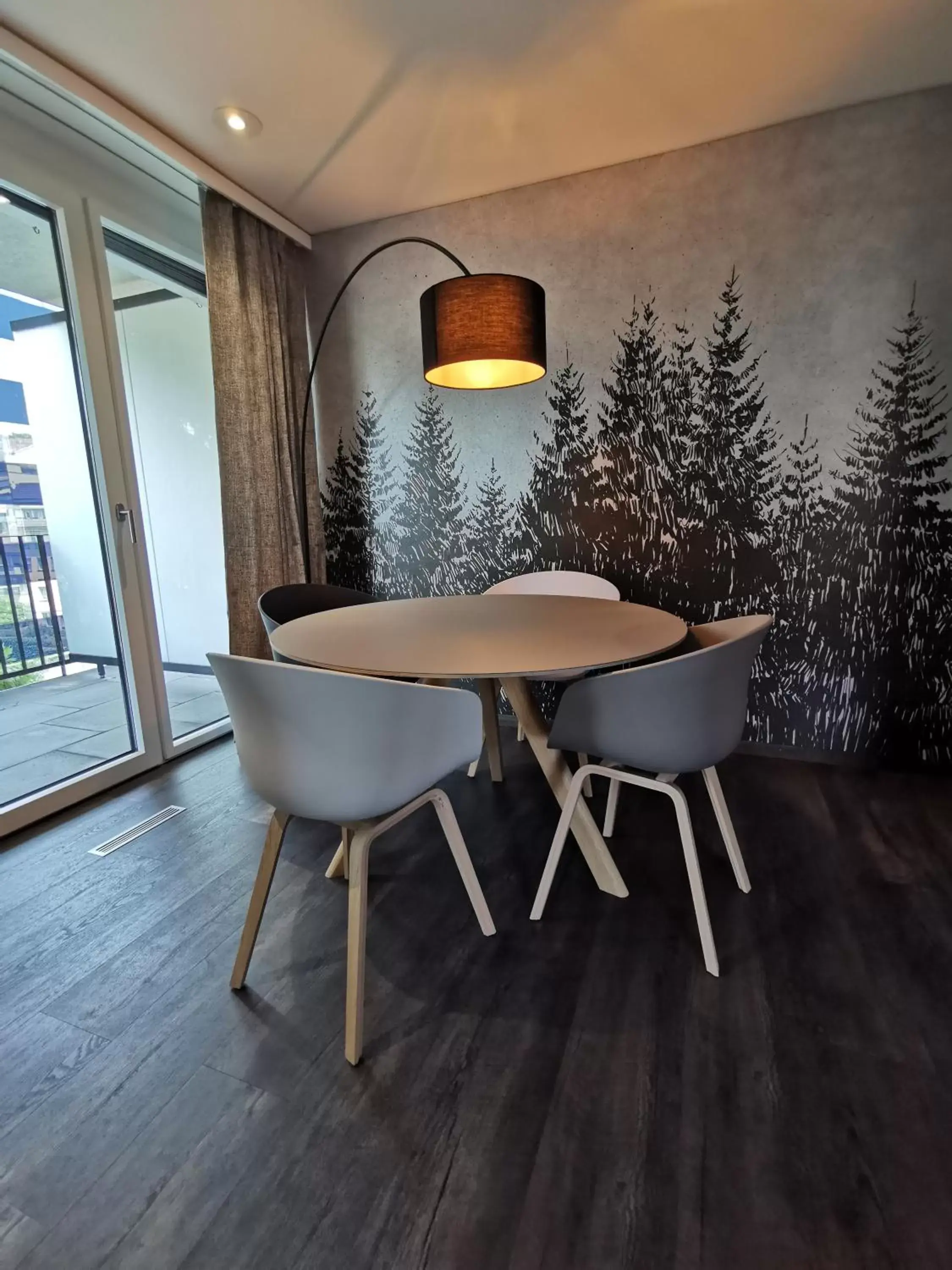 Living room, Dining Area in Radisson Blu Hotel, St. Gallen