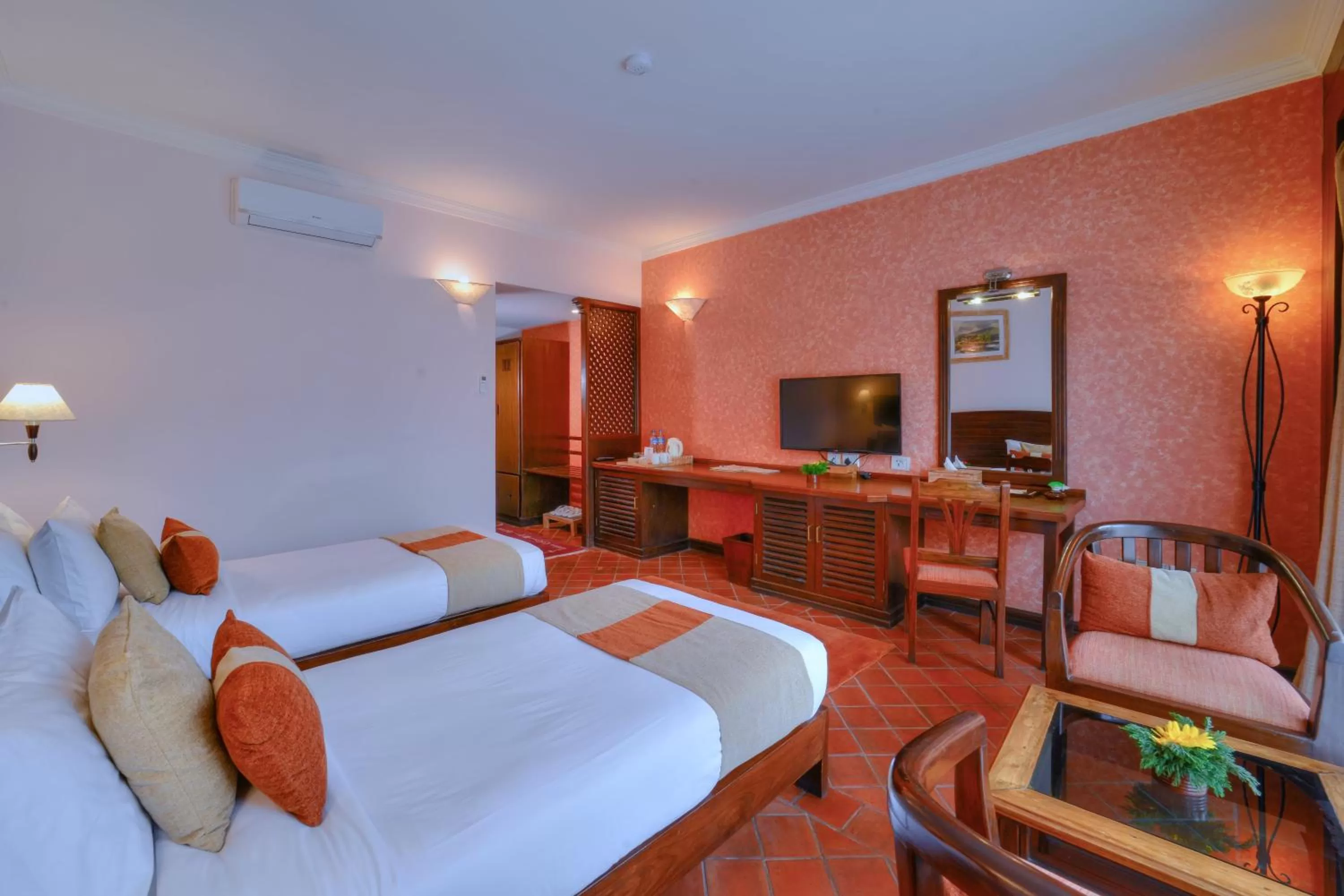 Bedroom, Bed in Hotel Barahi Pokhara