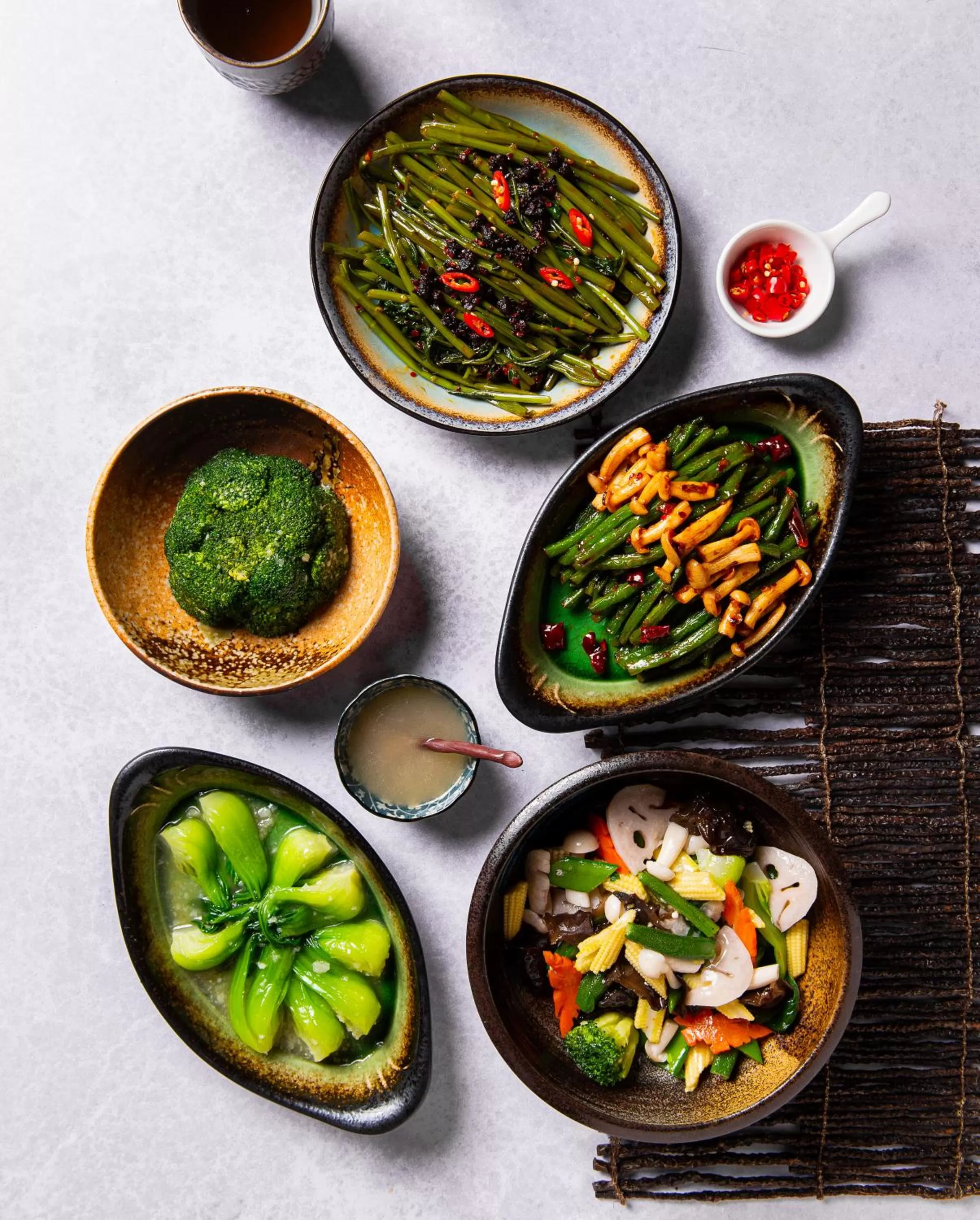 Food close-up in Shangri-La Dubai