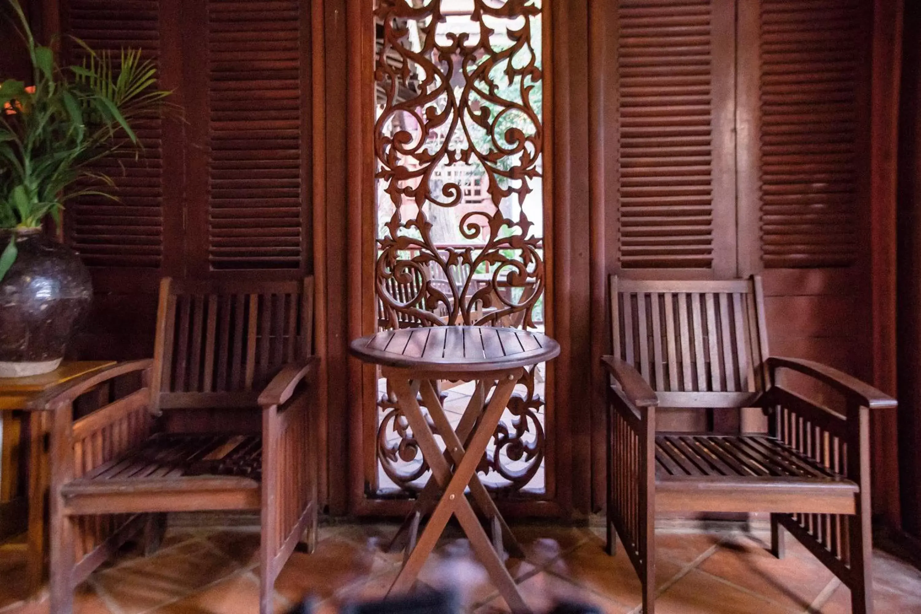 Patio, Seating Area in Terres Rouges Lodge