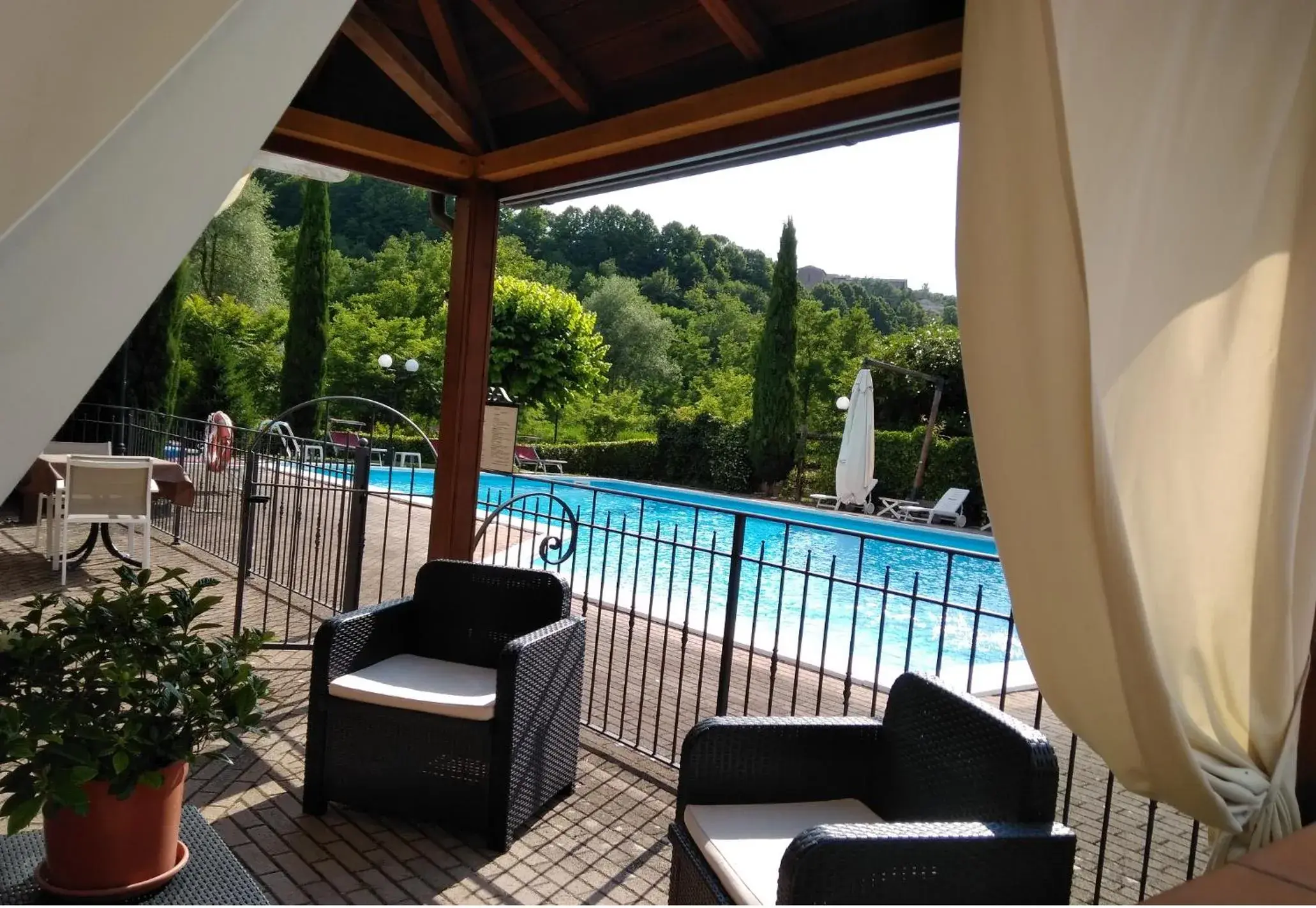 Pool View in Parc Hotel