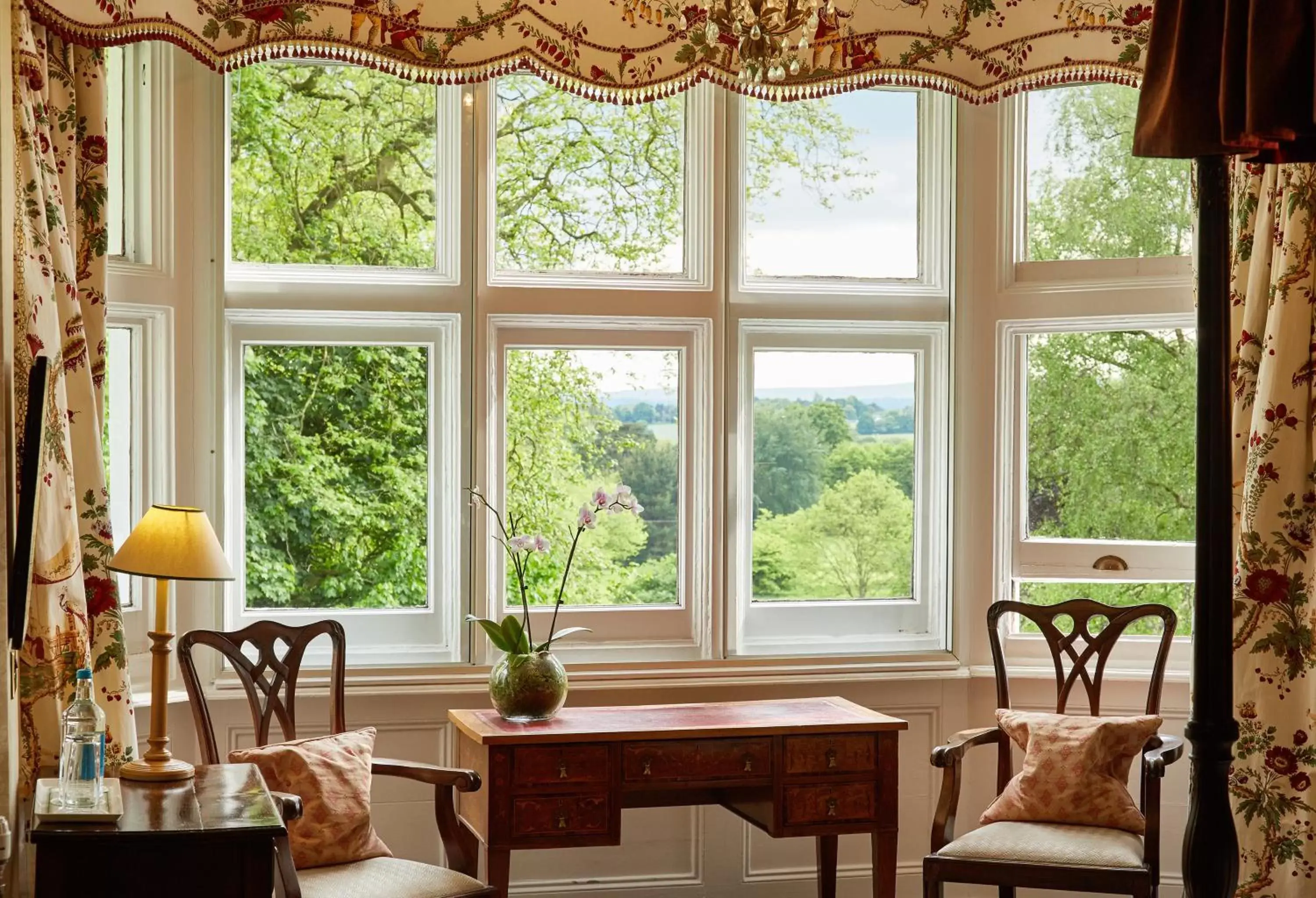 Seating area in Ockenden Manor Hotel & Spa