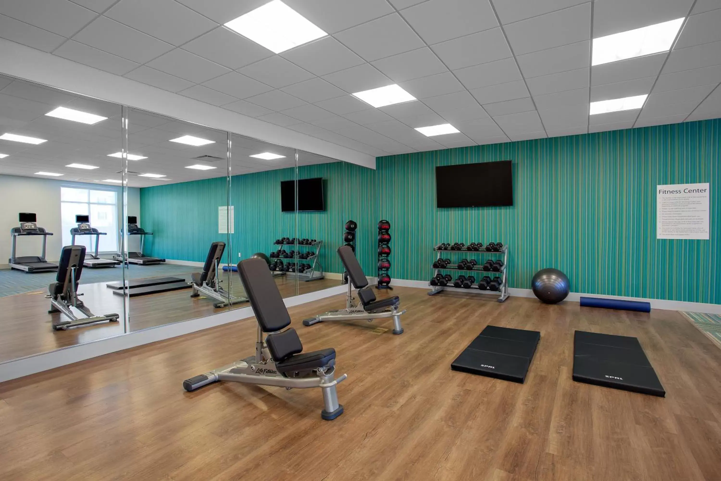 Fitness centre/facilities, Fitness Center/Facilities in Holiday Inn Express & Suites Lubbock Central - Univ Area, an IHG Hotel