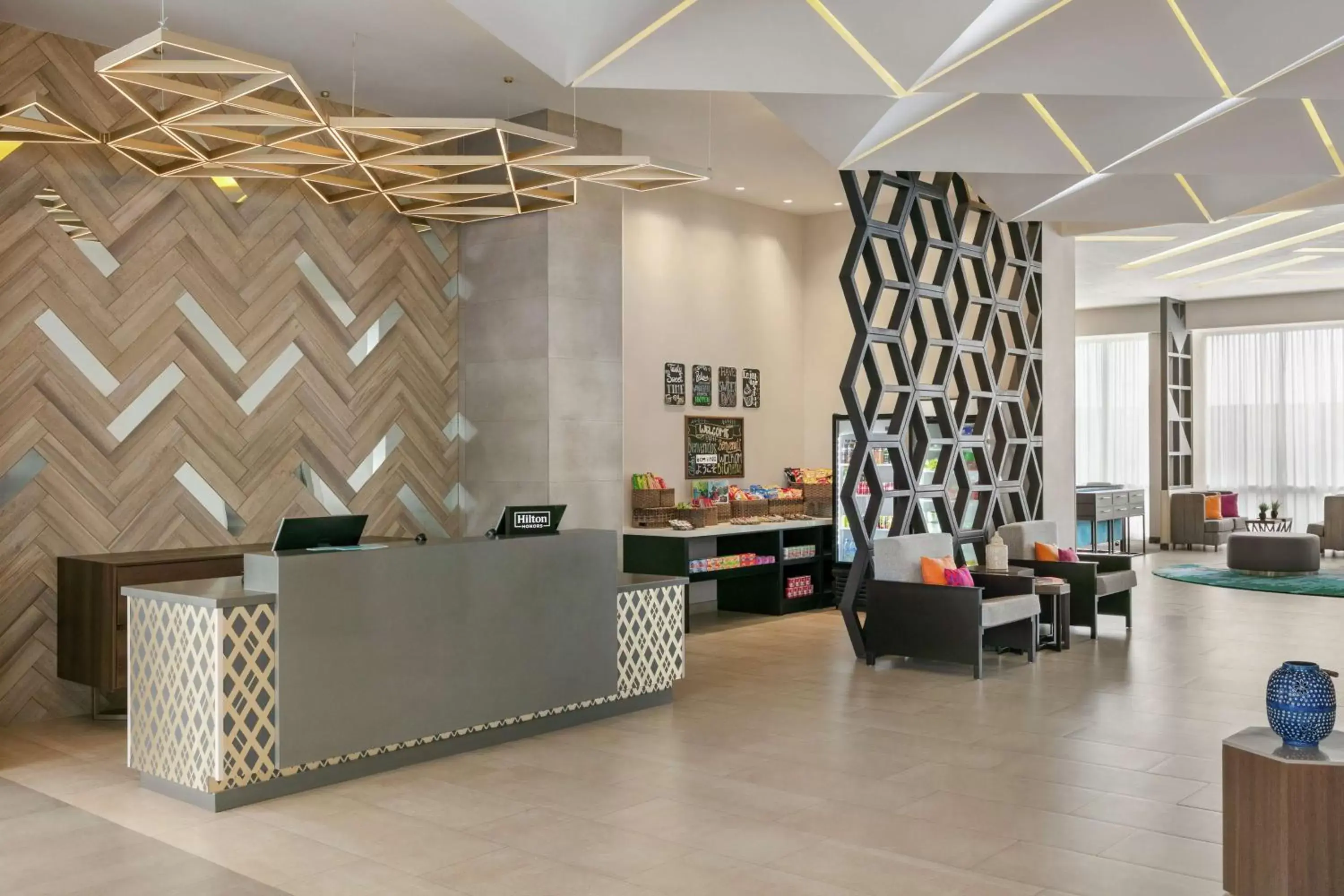 Lobby or reception, Lobby/Reception in Hampton Inn By Hilton Monterrey Apodaca